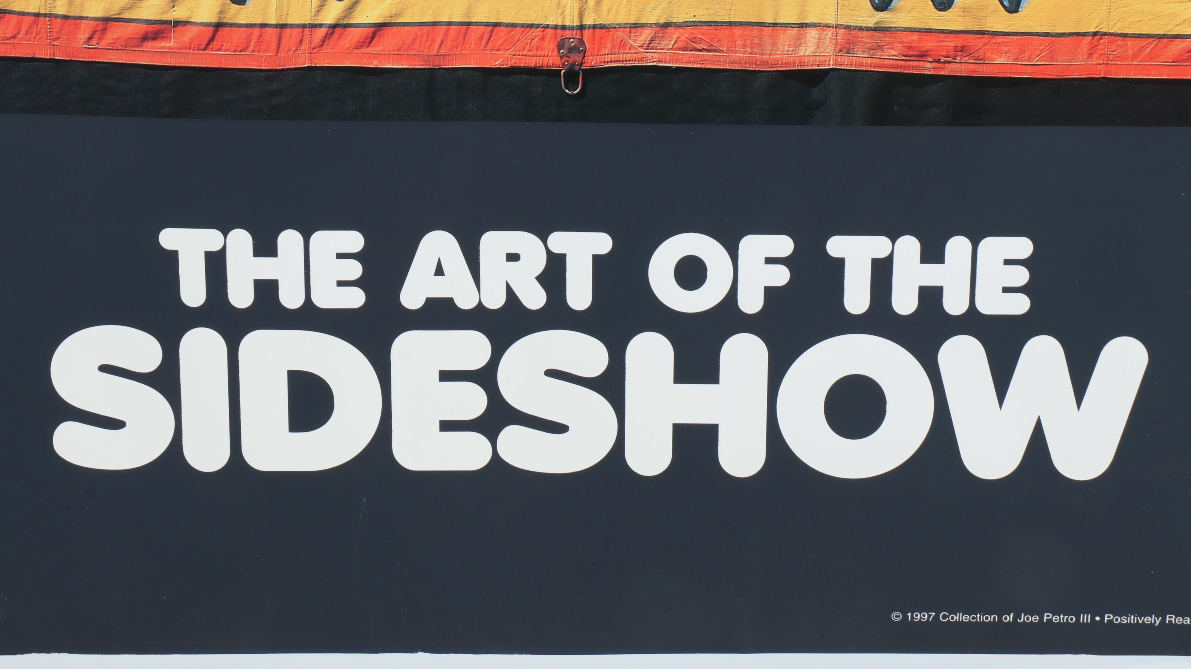 Fred G. Johnson "Freaks Past & Present" and P.T. Barnum Museum Sideshow Posters