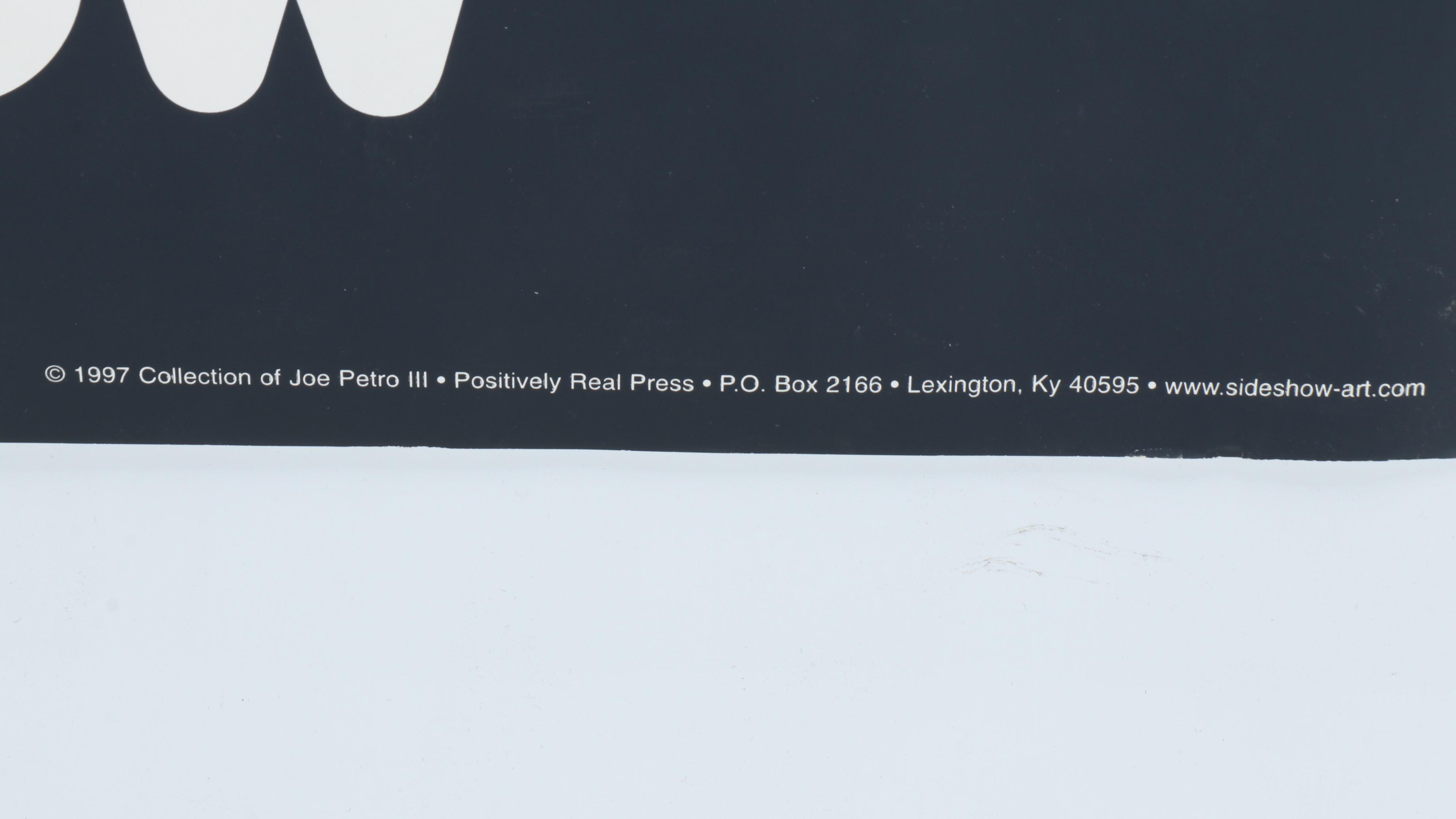 Fred G. Johnson "Freaks Past & Present" and P.T. Barnum Museum Sideshow Posters