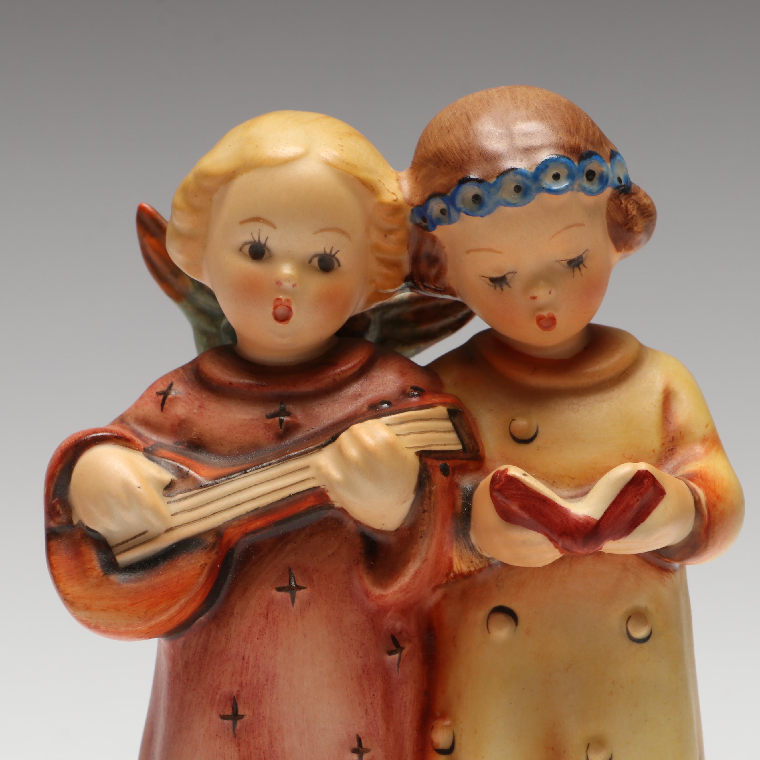 Goebel "Boy with Toothache," "Angelic Song" and "Heavenly Lullaby" Hummels