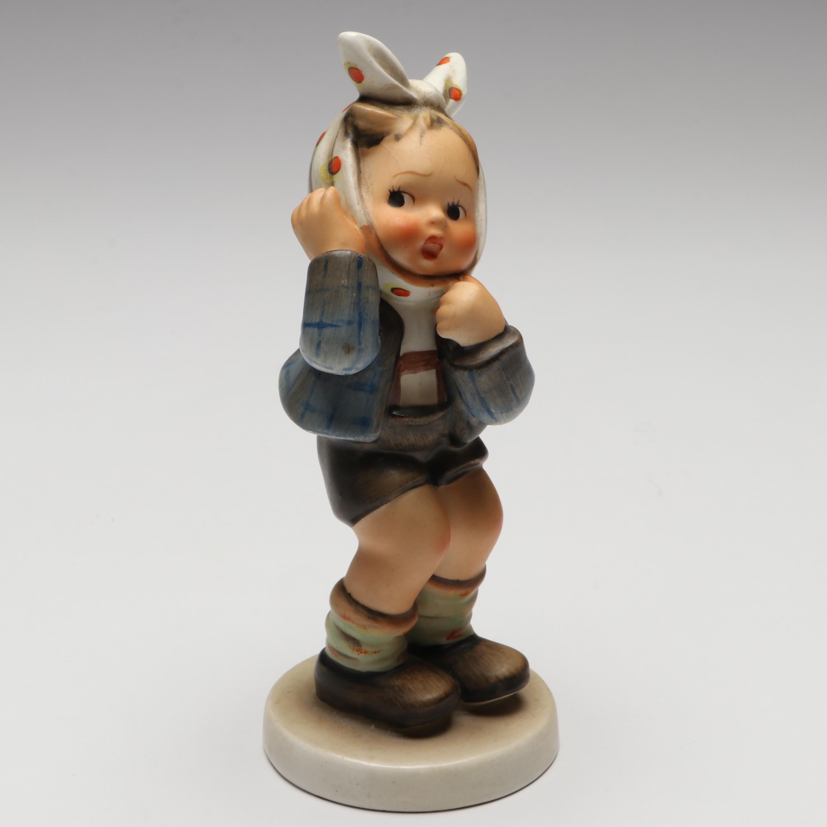 Goebel "Boy with Toothache," "Angelic Song" and "Heavenly Lullaby" Hummels