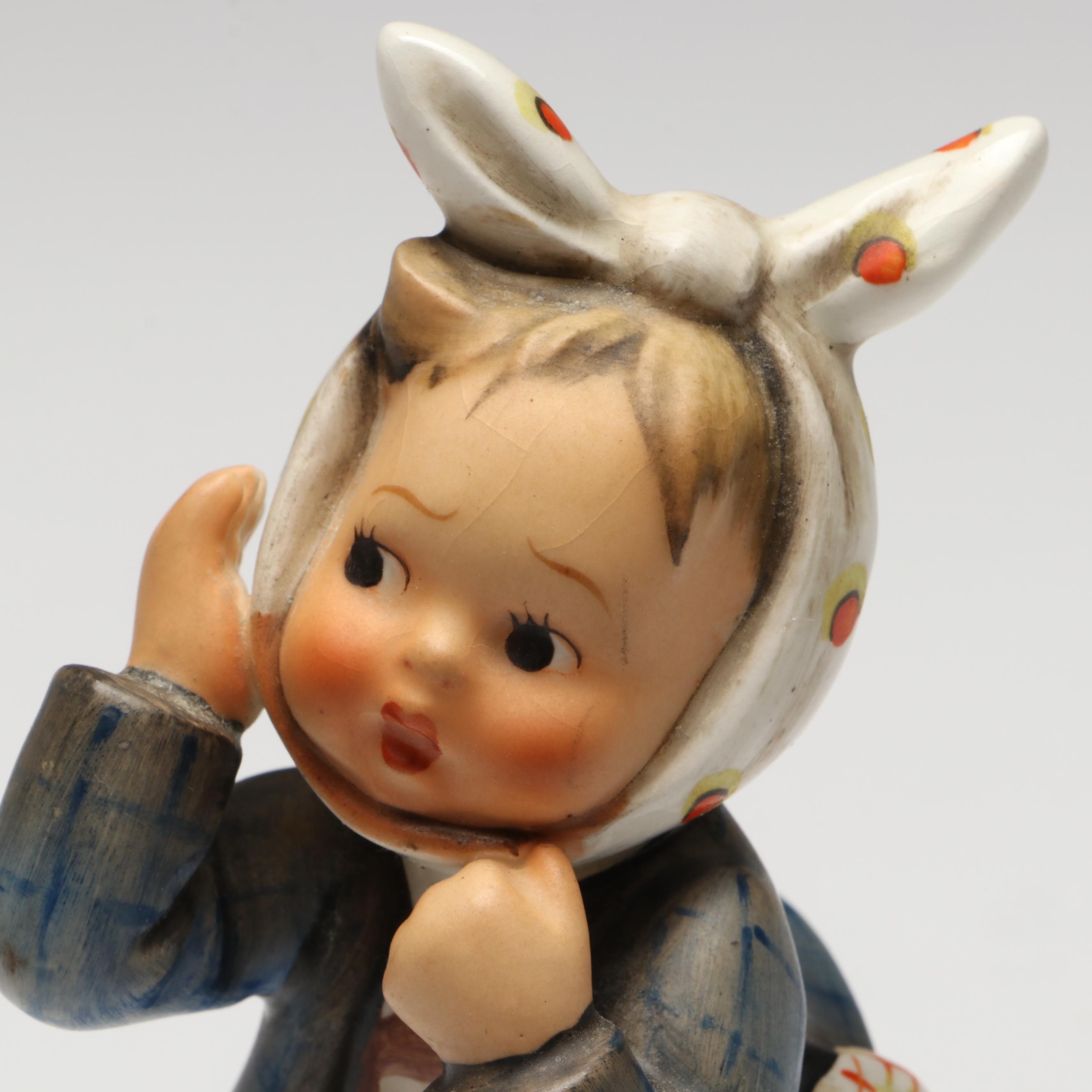 Goebel "Boy with Toothache," "Angelic Song" and "Heavenly Lullaby" Hummels