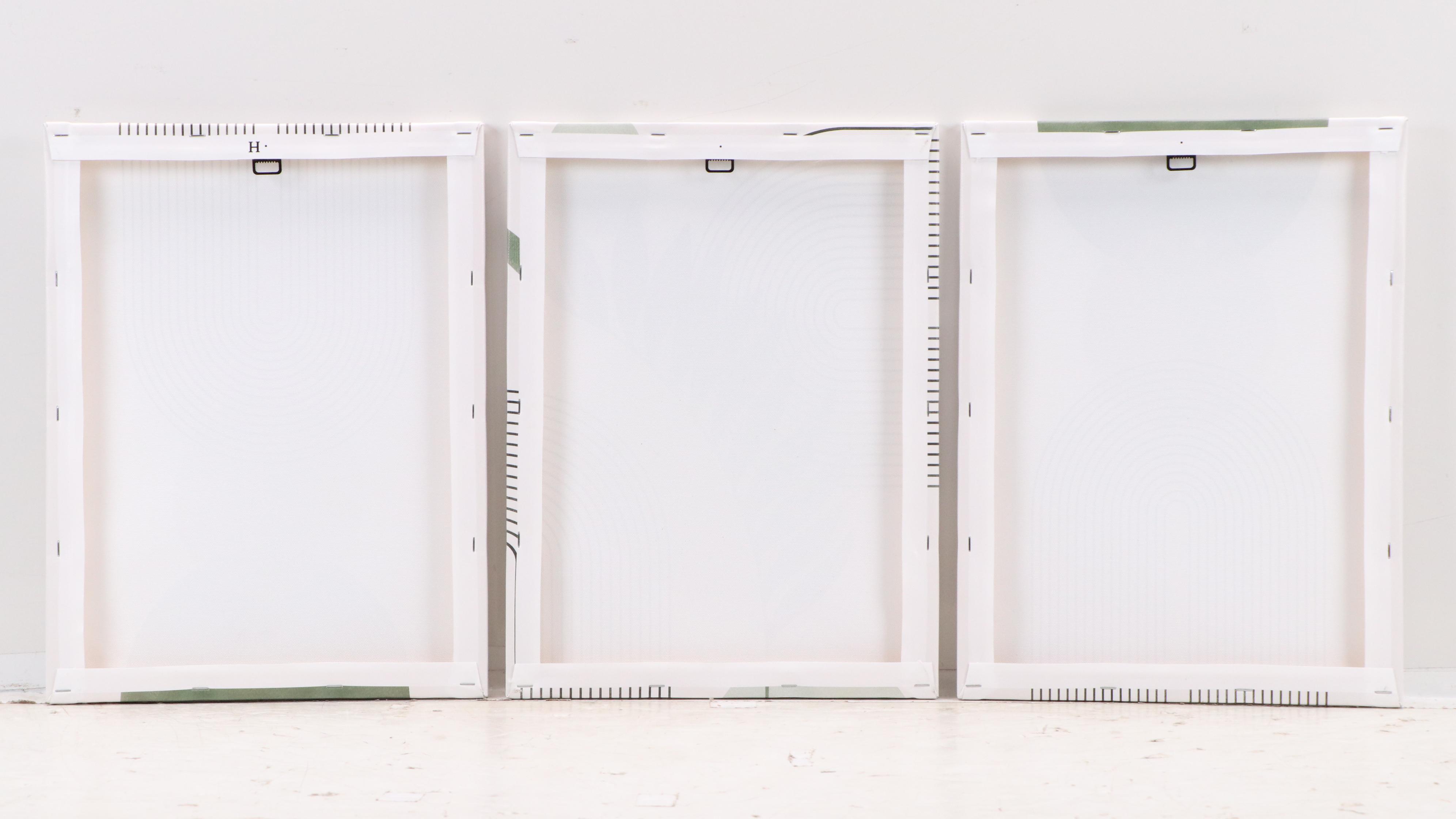 Minimalist Abstract Giclées with Botanical Motif, 21st Century