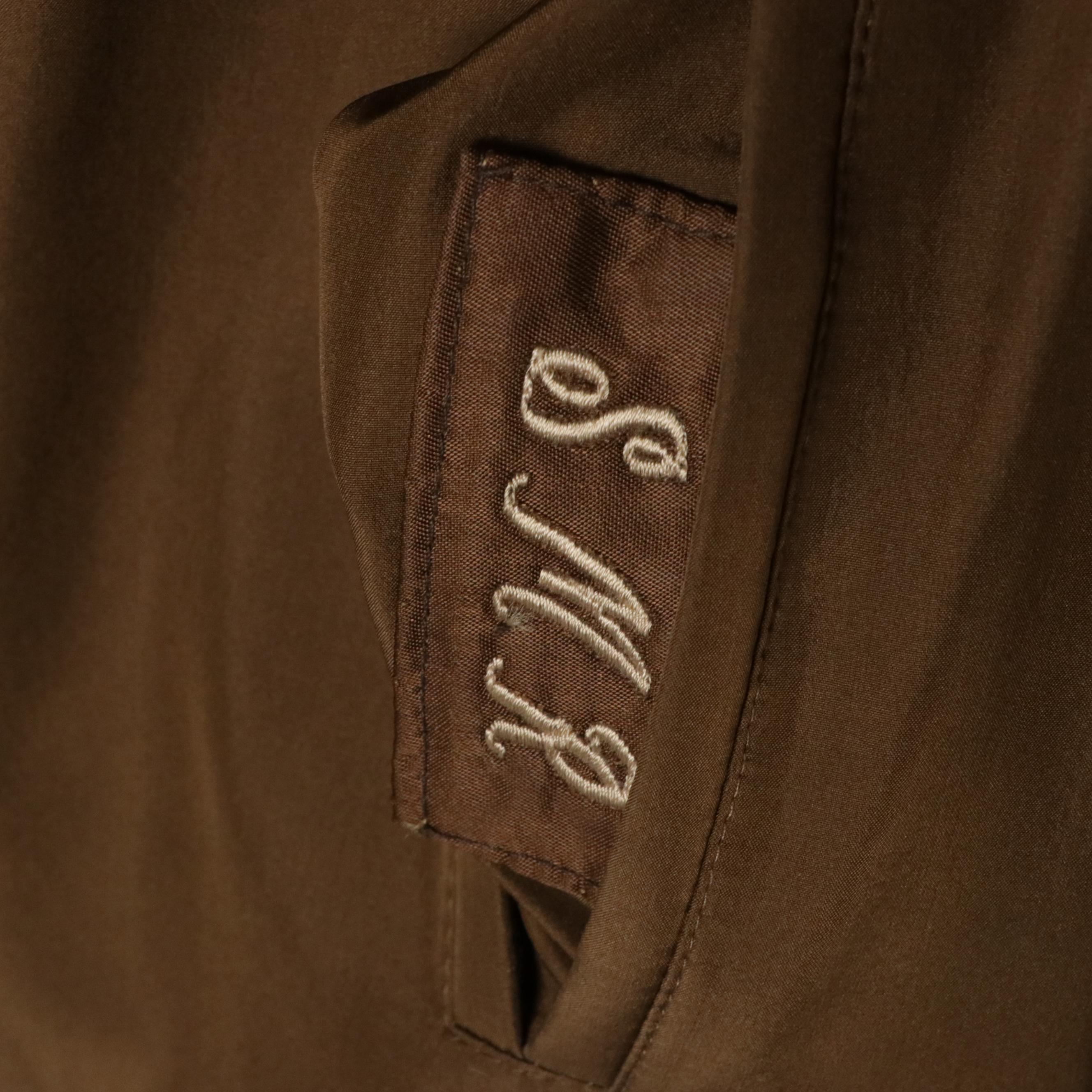 Mink Fur Trimmed Rabbit Fur Lined Reversible Jacket