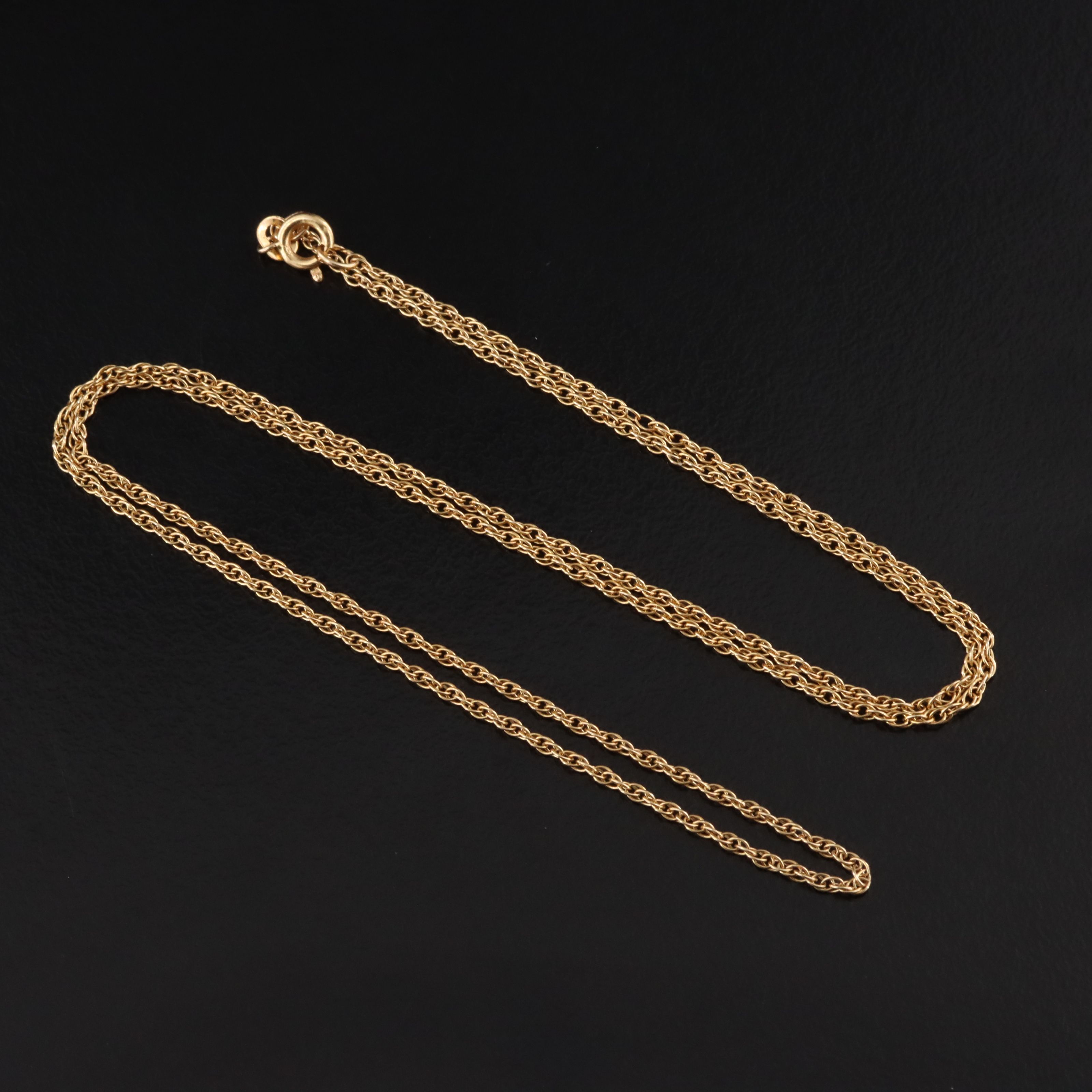 14K Singapore Chain Necklace