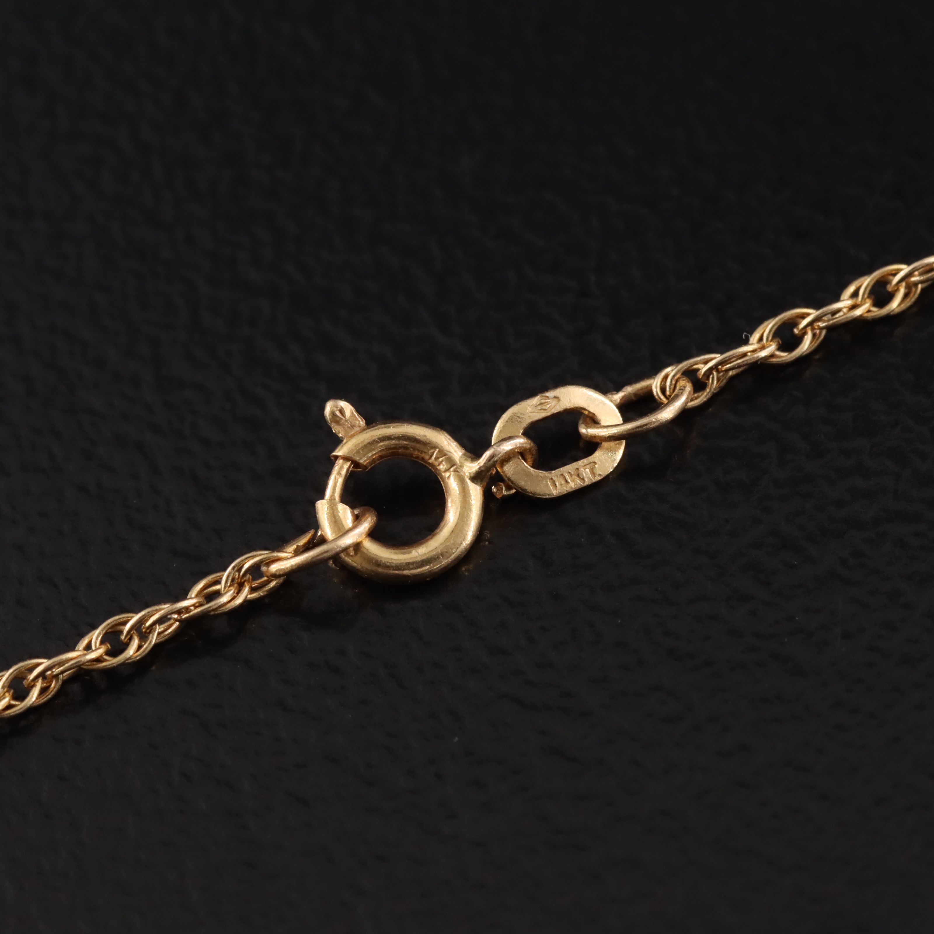 14K Singapore Chain Necklace