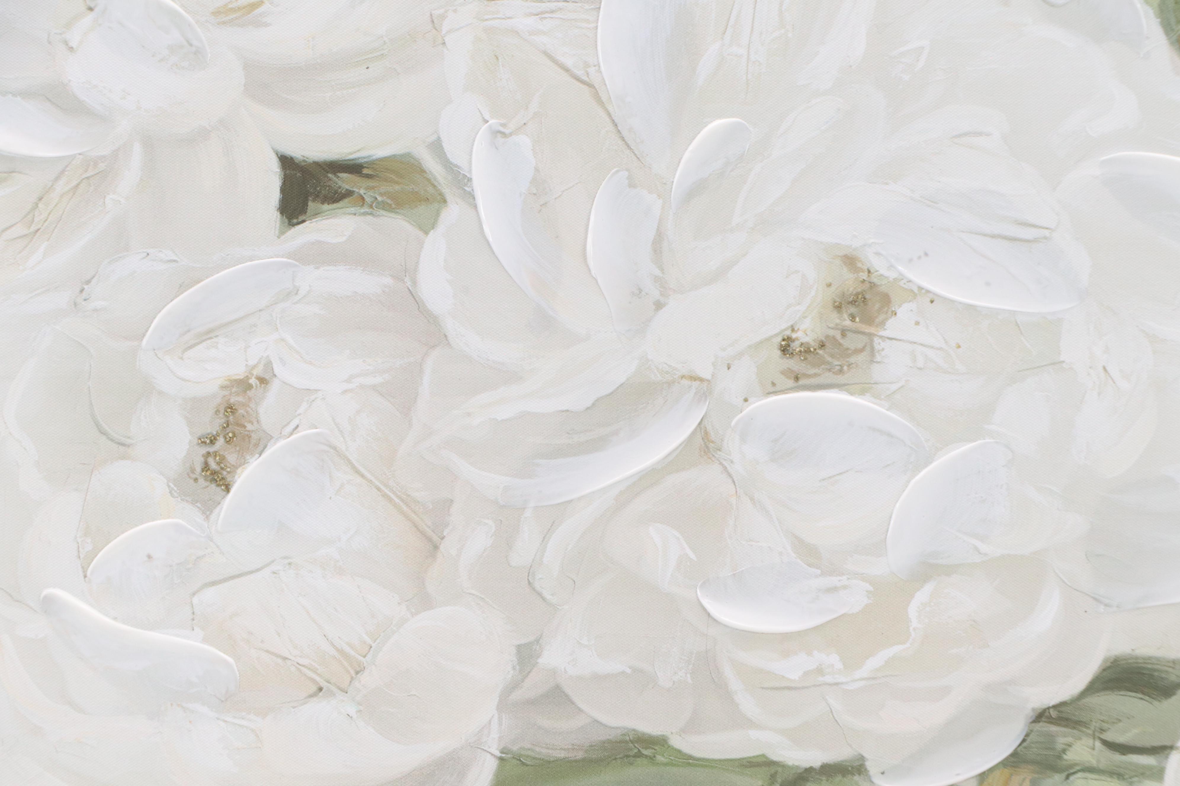 Zhejiang Wadou Creative Art Ltd. Embellished Floral Giclée, 21st Century