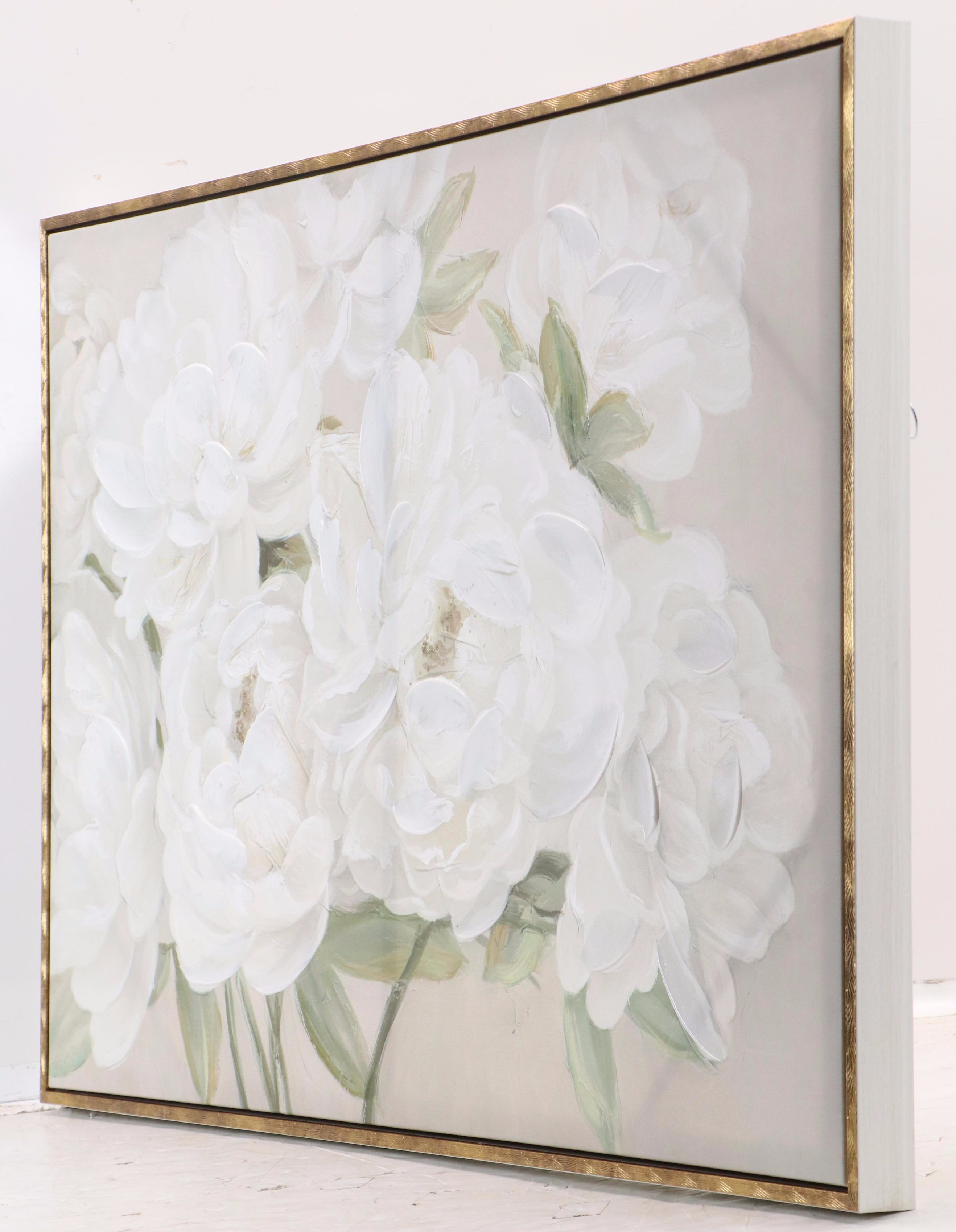 Zhejiang Wadou Creative Art Ltd. Embellished Floral Giclée, 21st Century