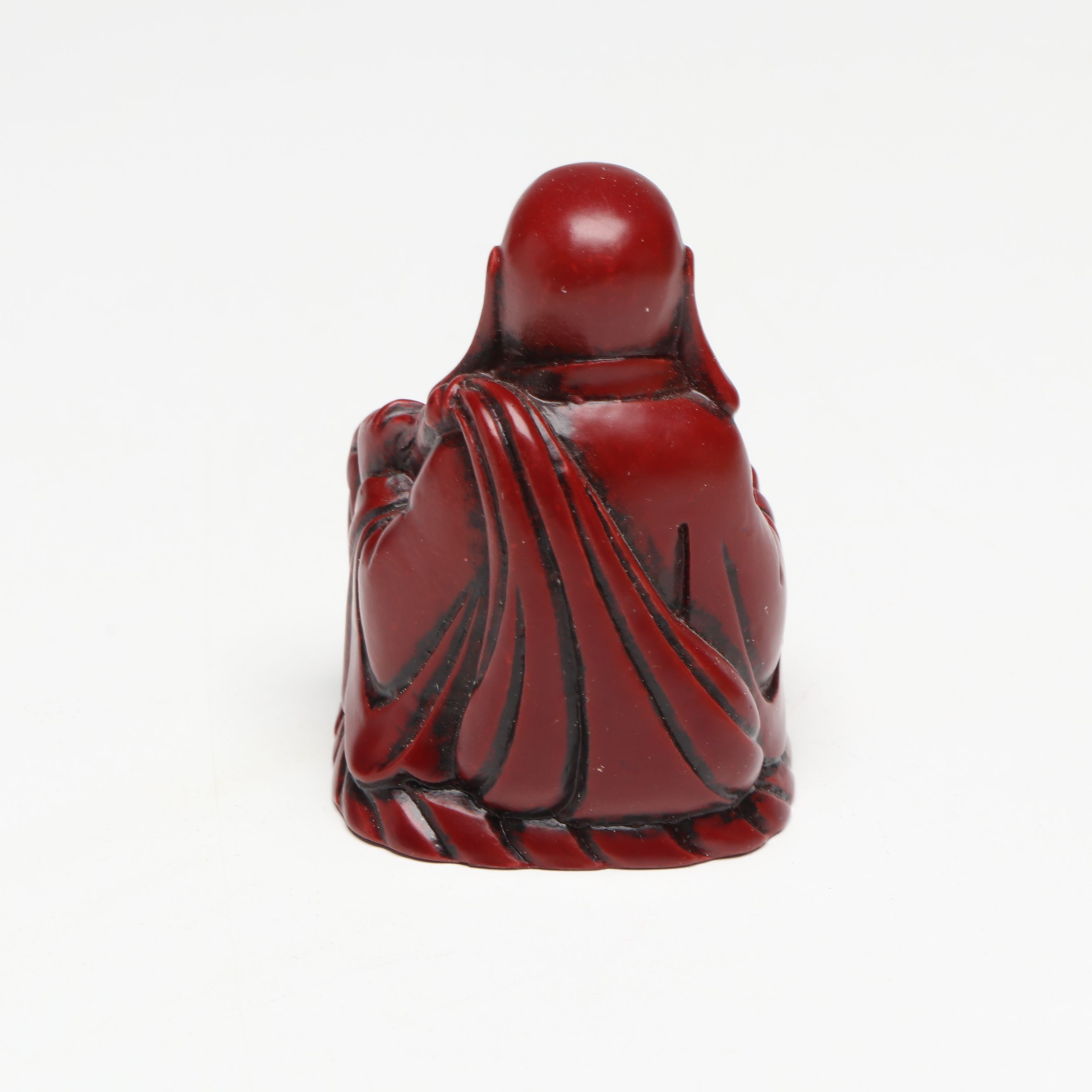 Mini Buddha and Hindu Goddess Lakshmi Carved Resin Figurines