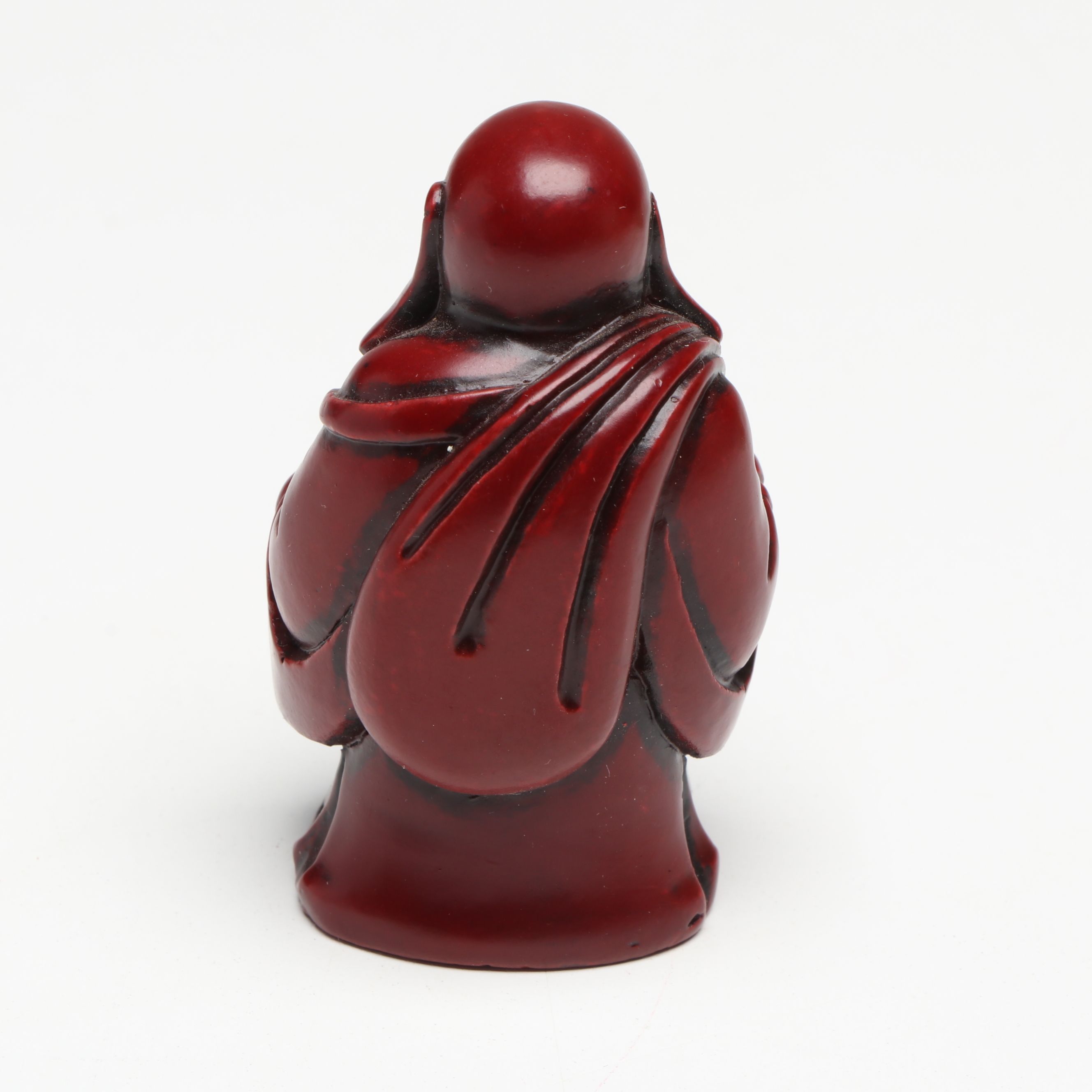 Mini Buddha and Hindu Goddess Lakshmi Carved Resin Figurines