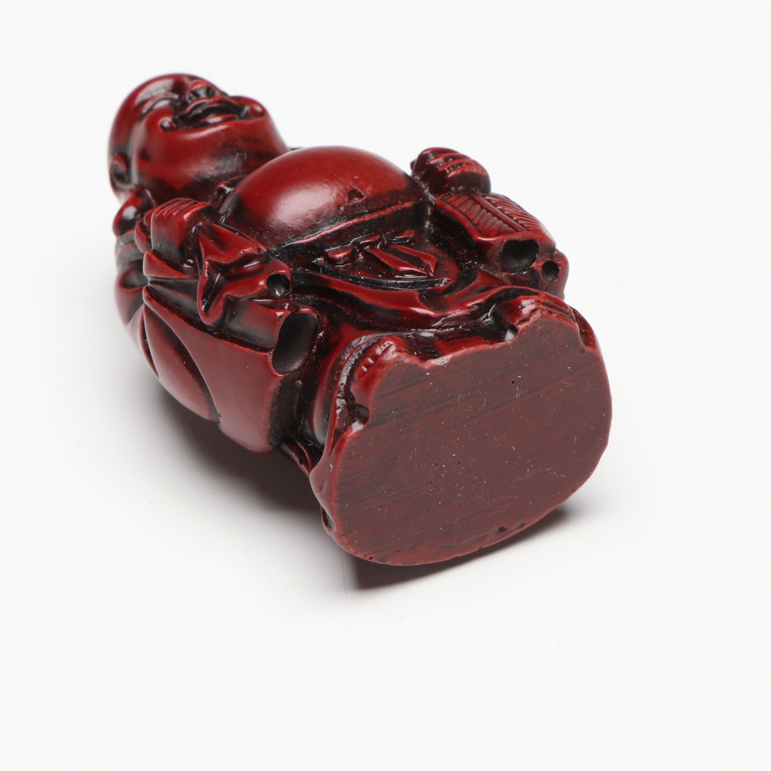 Mini Buddha and Hindu Goddess Lakshmi Carved Resin Figurines