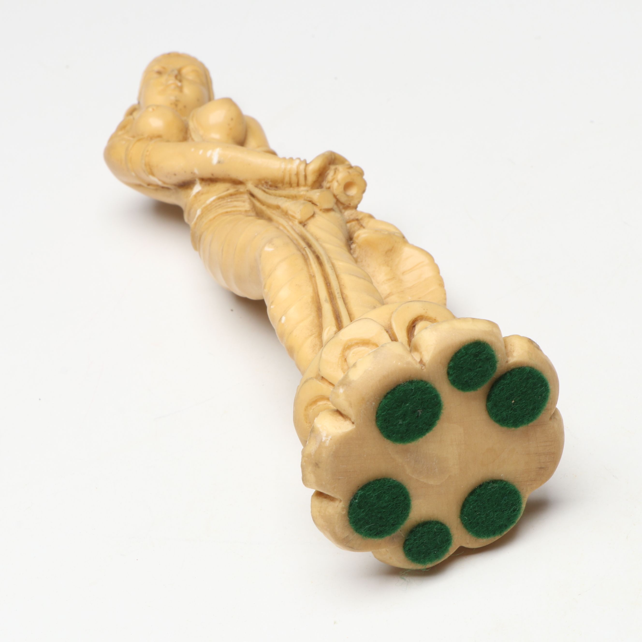 Mini Buddha and Hindu Goddess Lakshmi Carved Resin Figurines