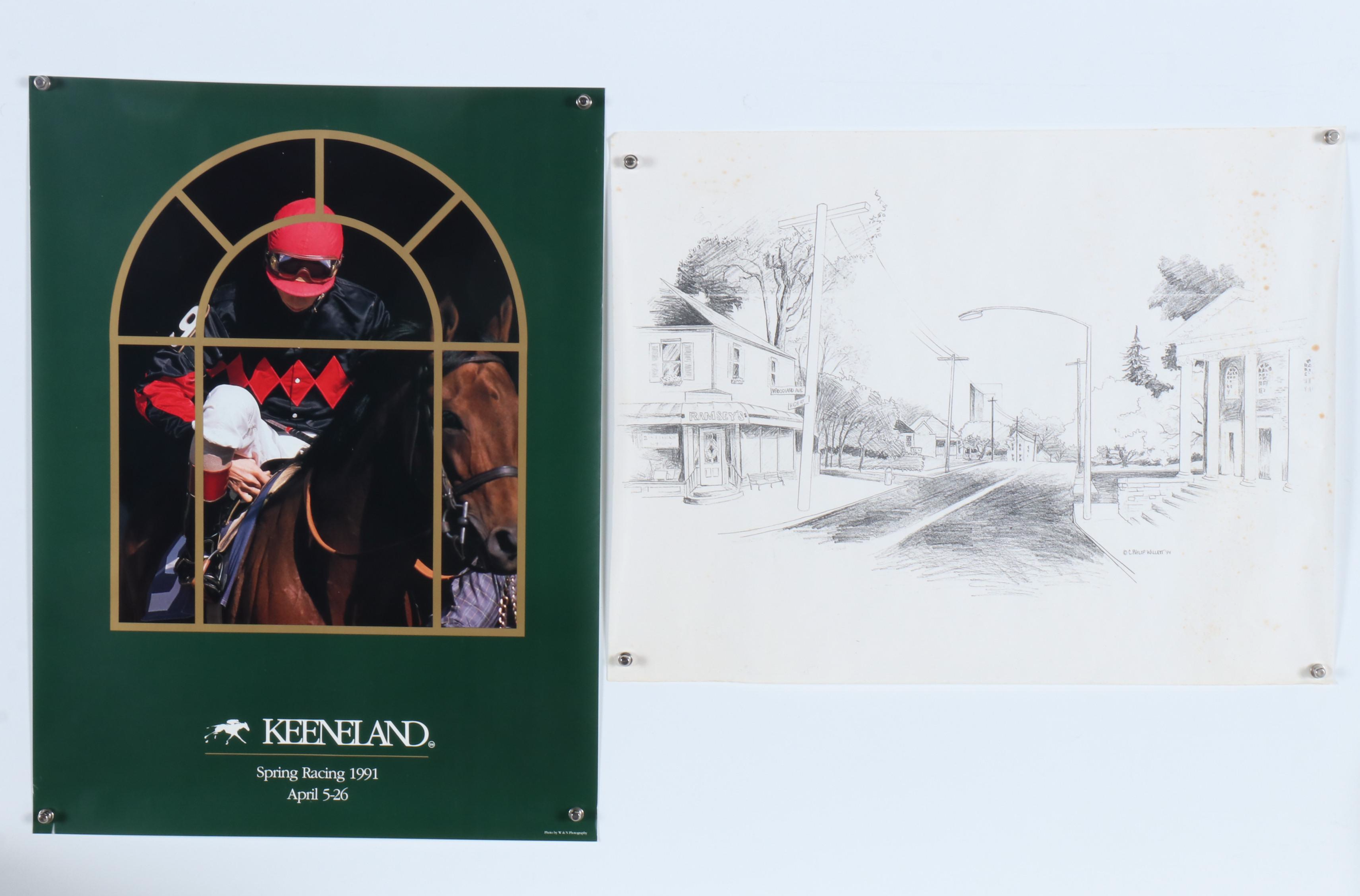 Henri Rosseau, James L. Puckett Art Prints with Keeneland and Other Art Posters