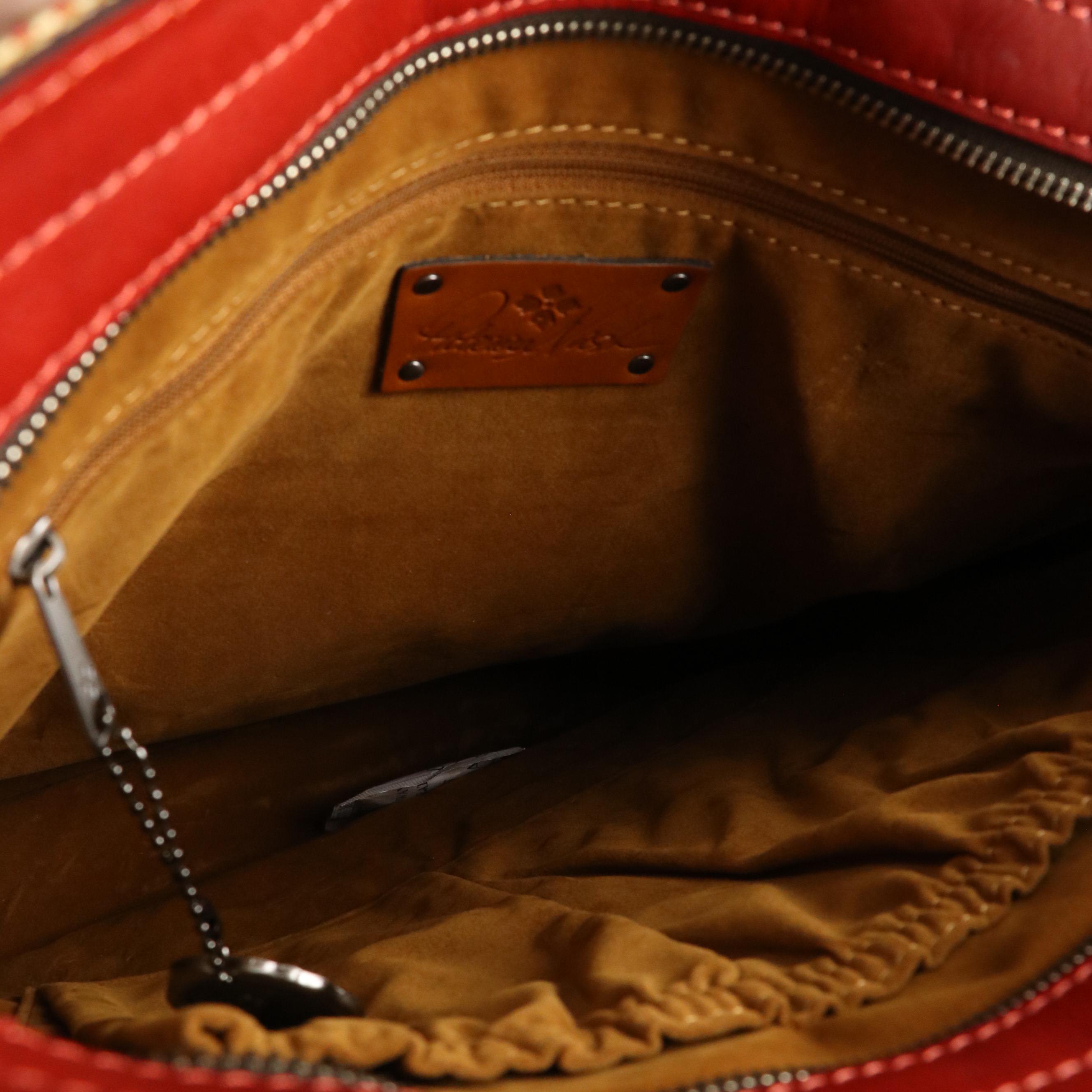 Dooney & Bourke Taupe Leather Crossbody & Coated Straw Tote Bag, Other Straw Bag