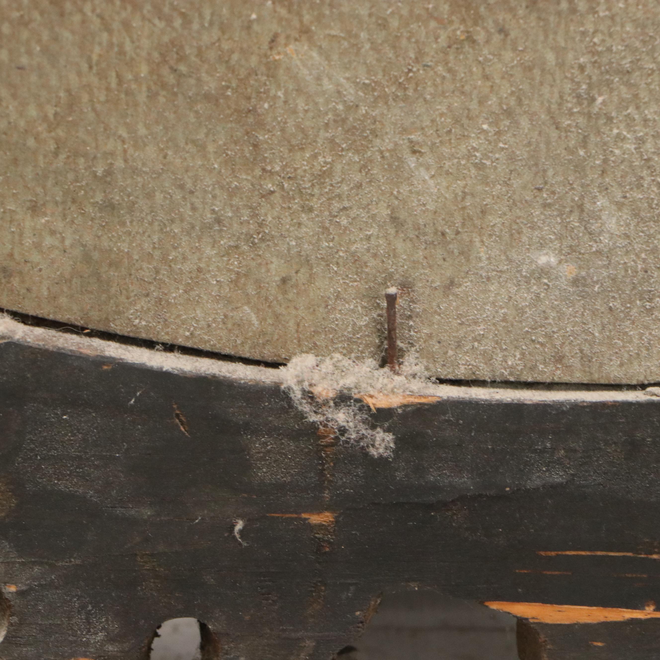 Oil Painting of Lake Scene with Distant Mountain, 19th to Early 20th Century