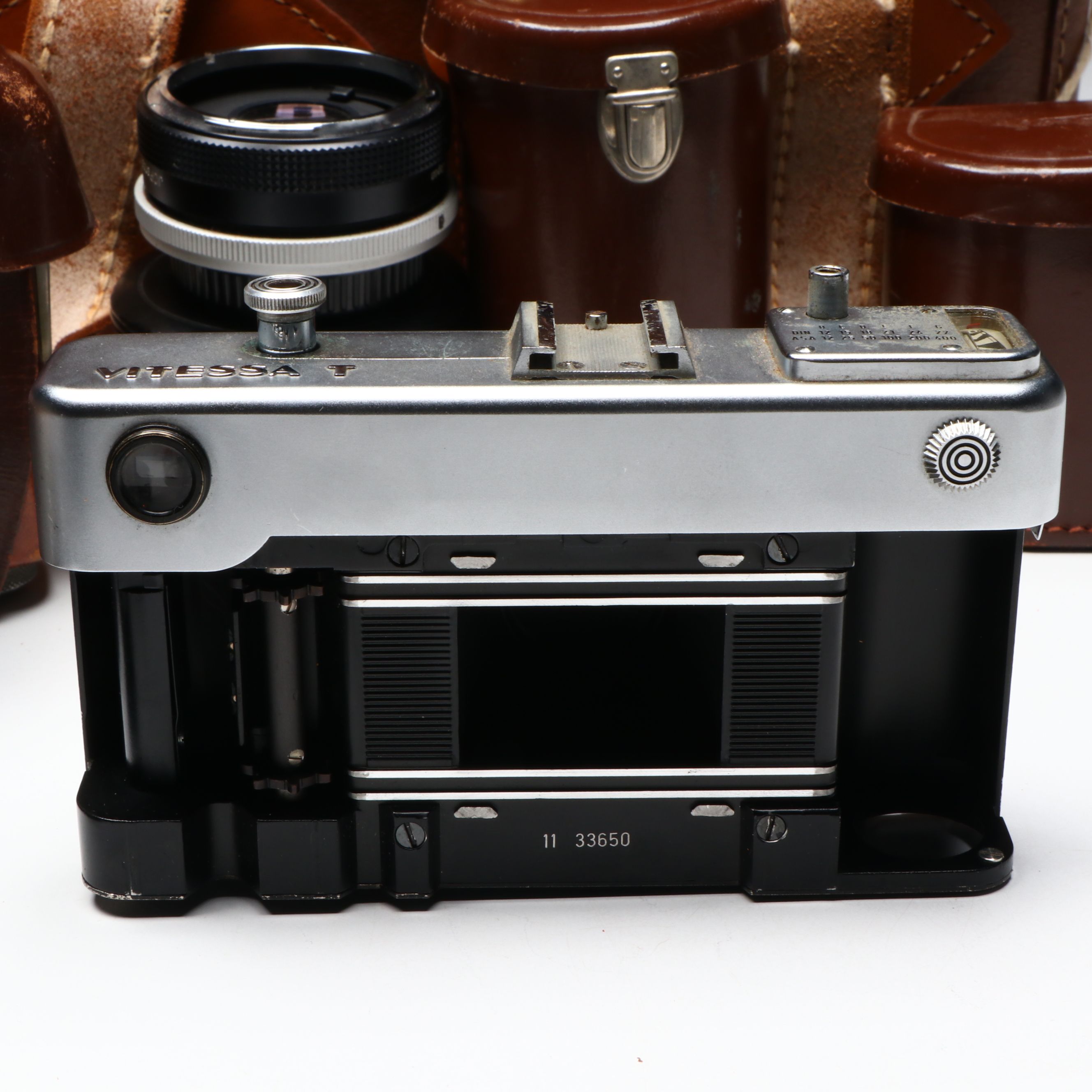 Voigtländer Vitessa with Flash, Lenses, and More Film Photography Accessories