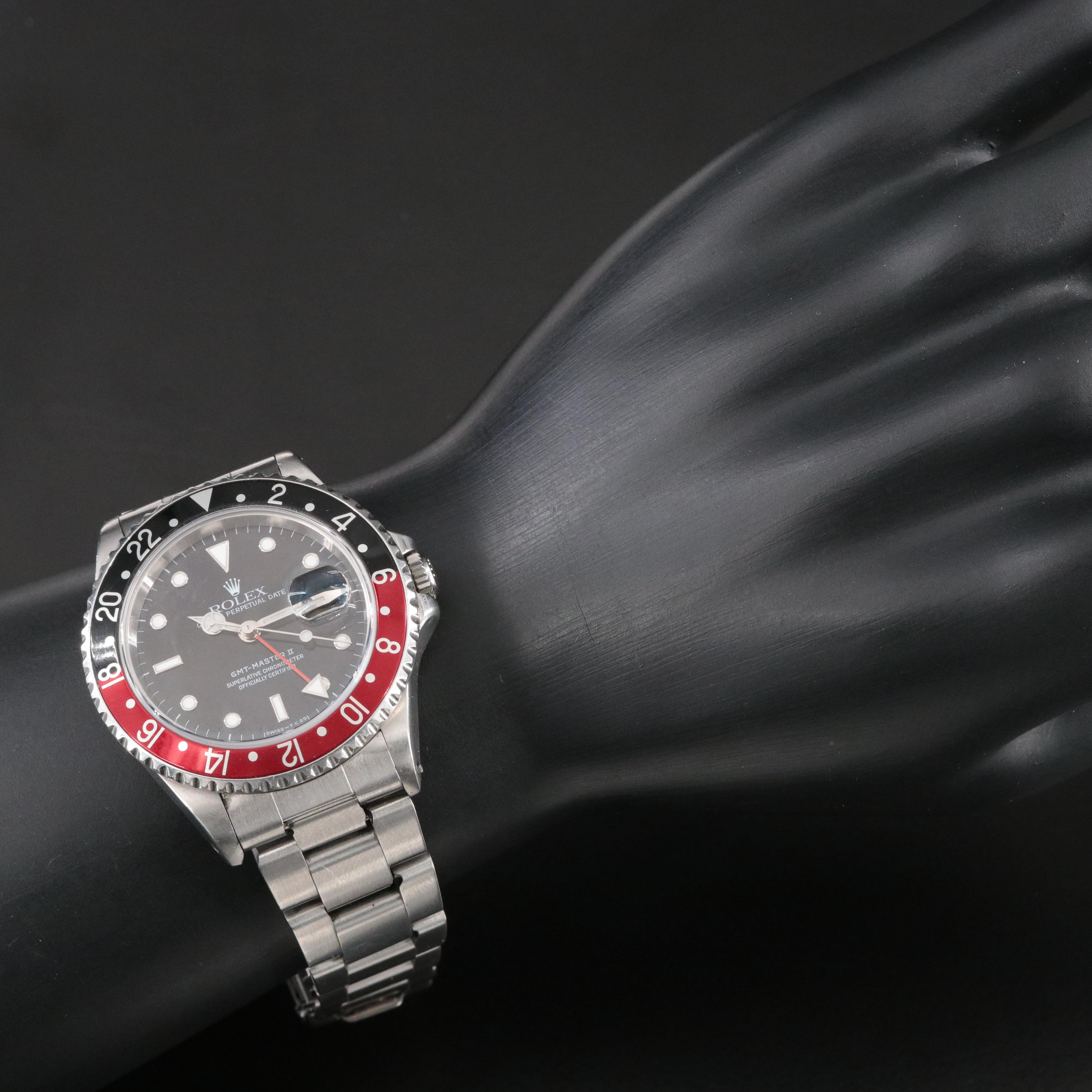 1997-1998 Rolex GMT - Master II Custom "Coke" Watch
