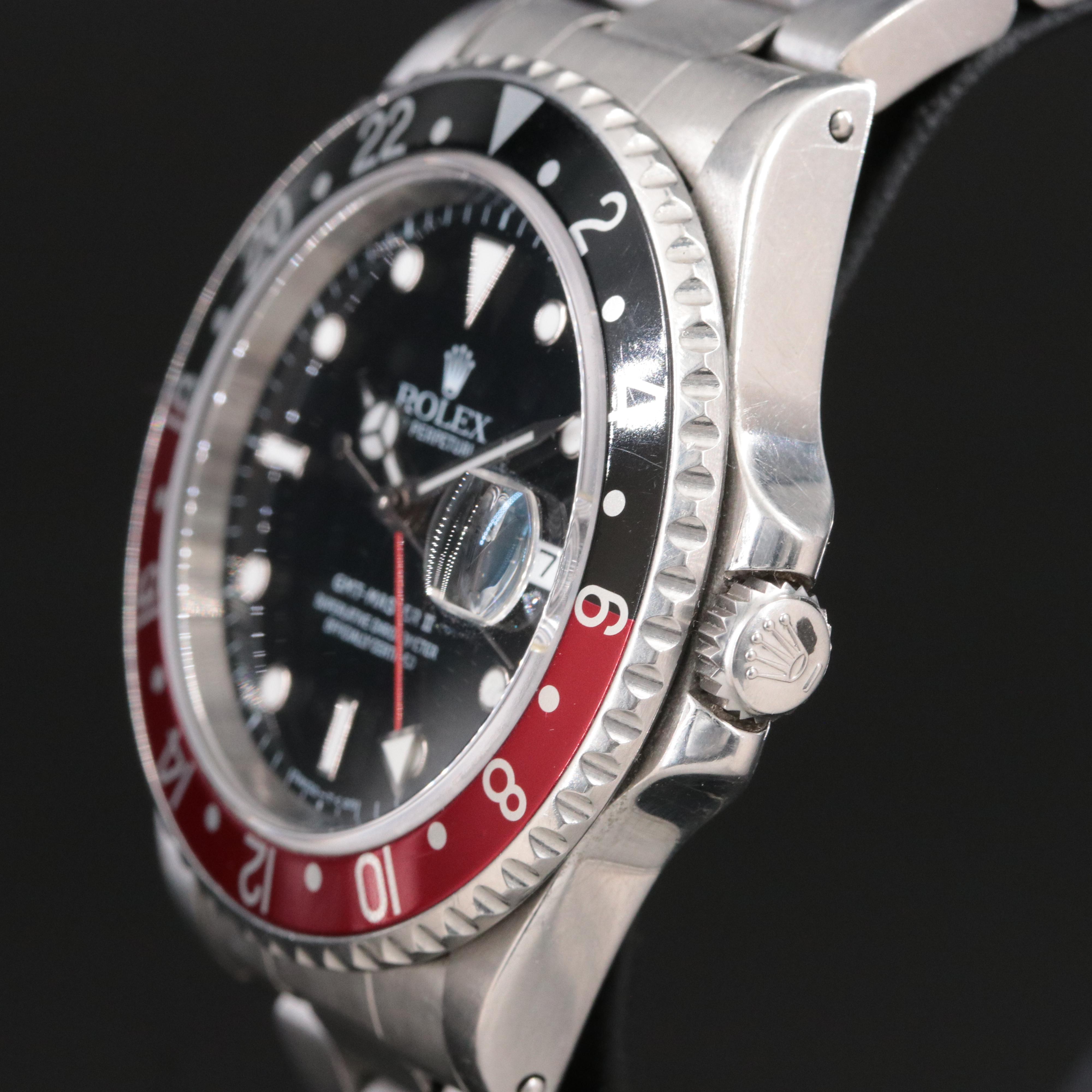 1997-1998 Rolex GMT - Master II Custom "Coke" Watch