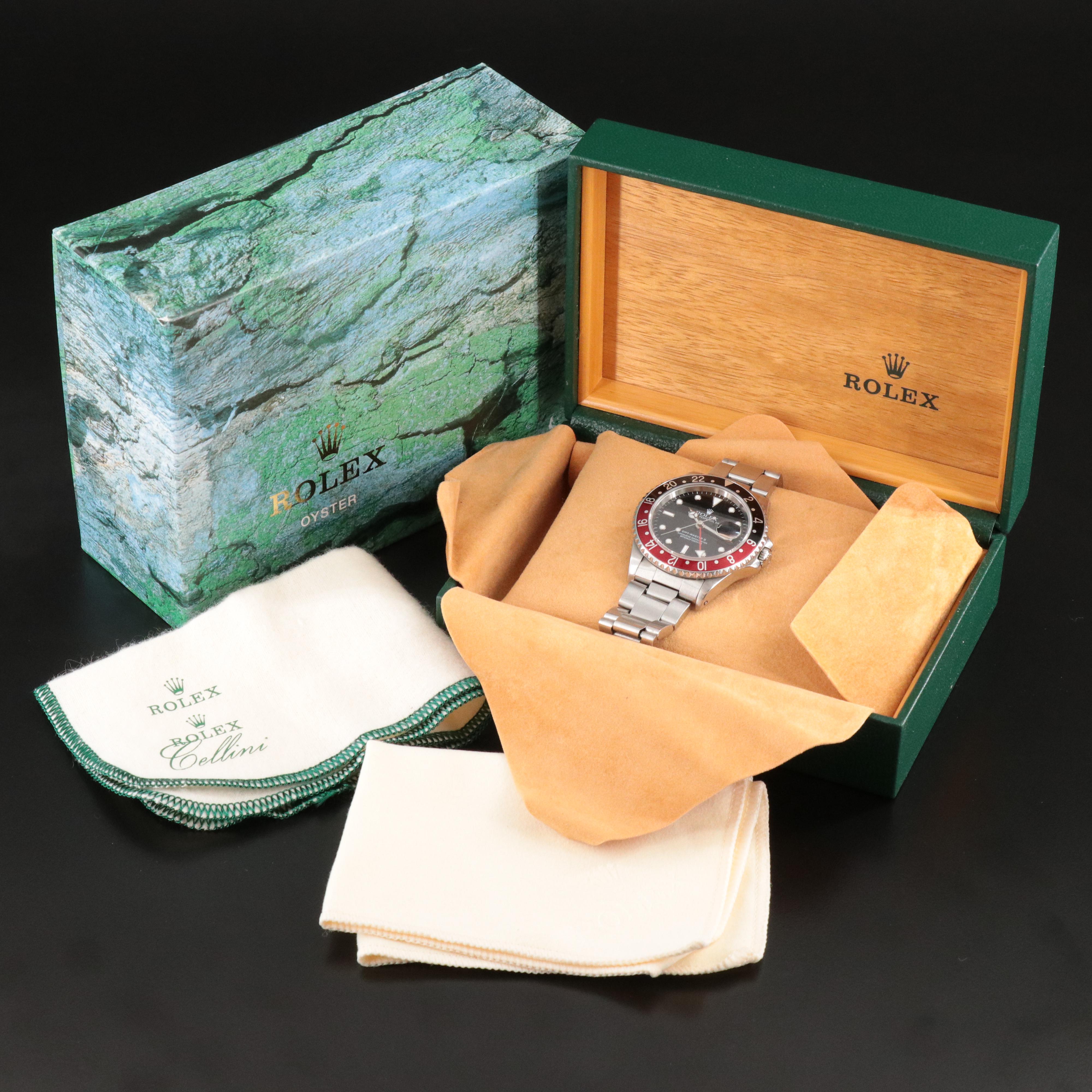 1997-1998 Rolex GMT - Master II Custom "Coke" Watch