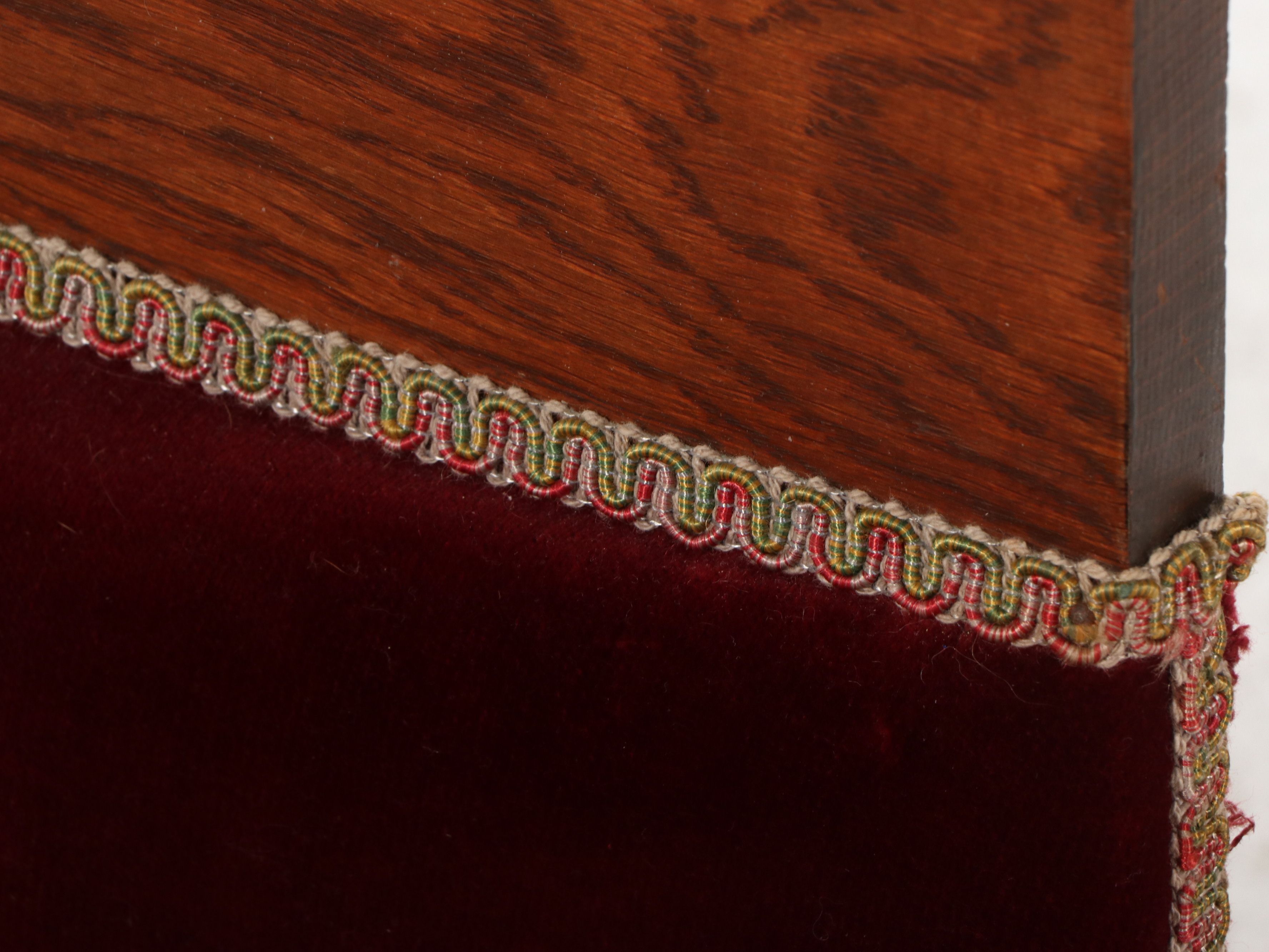 Victorian Oak Chaise