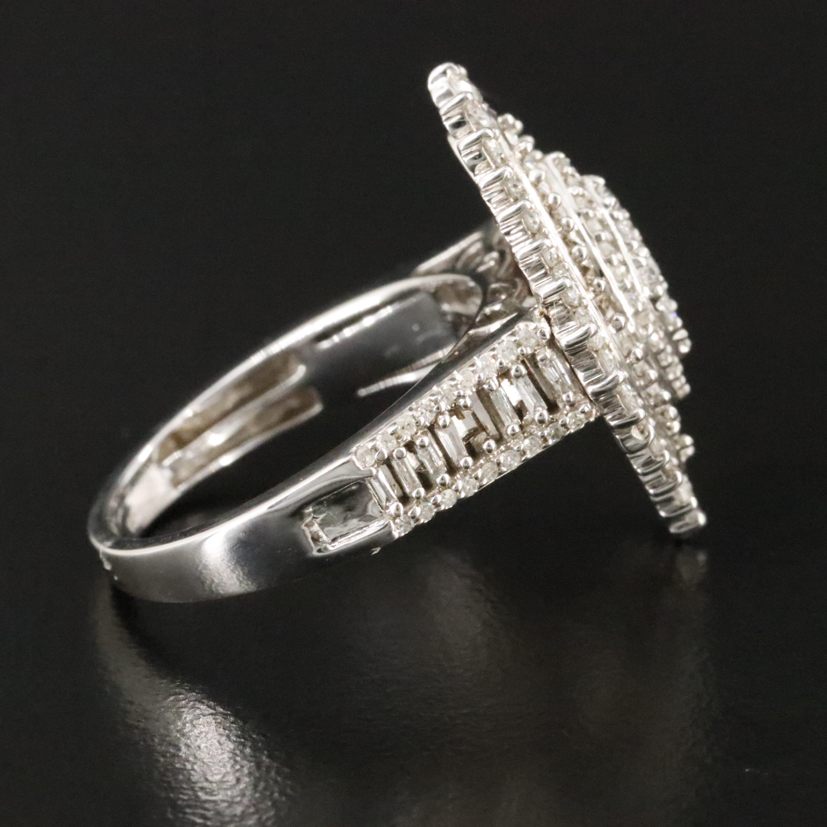 10K 1.08 CTW Diamond Ring
