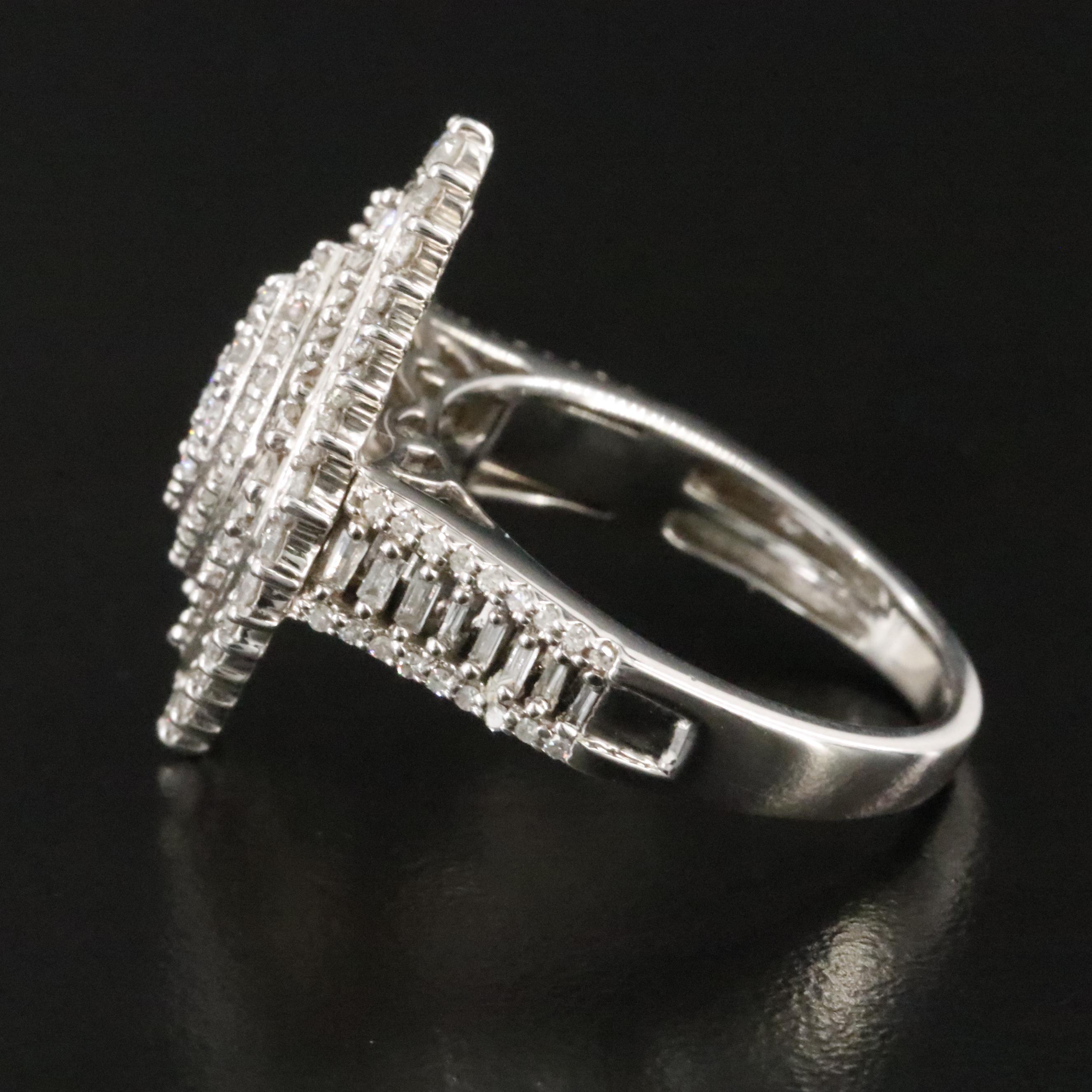 10K 1.08 CTW Diamond Ring