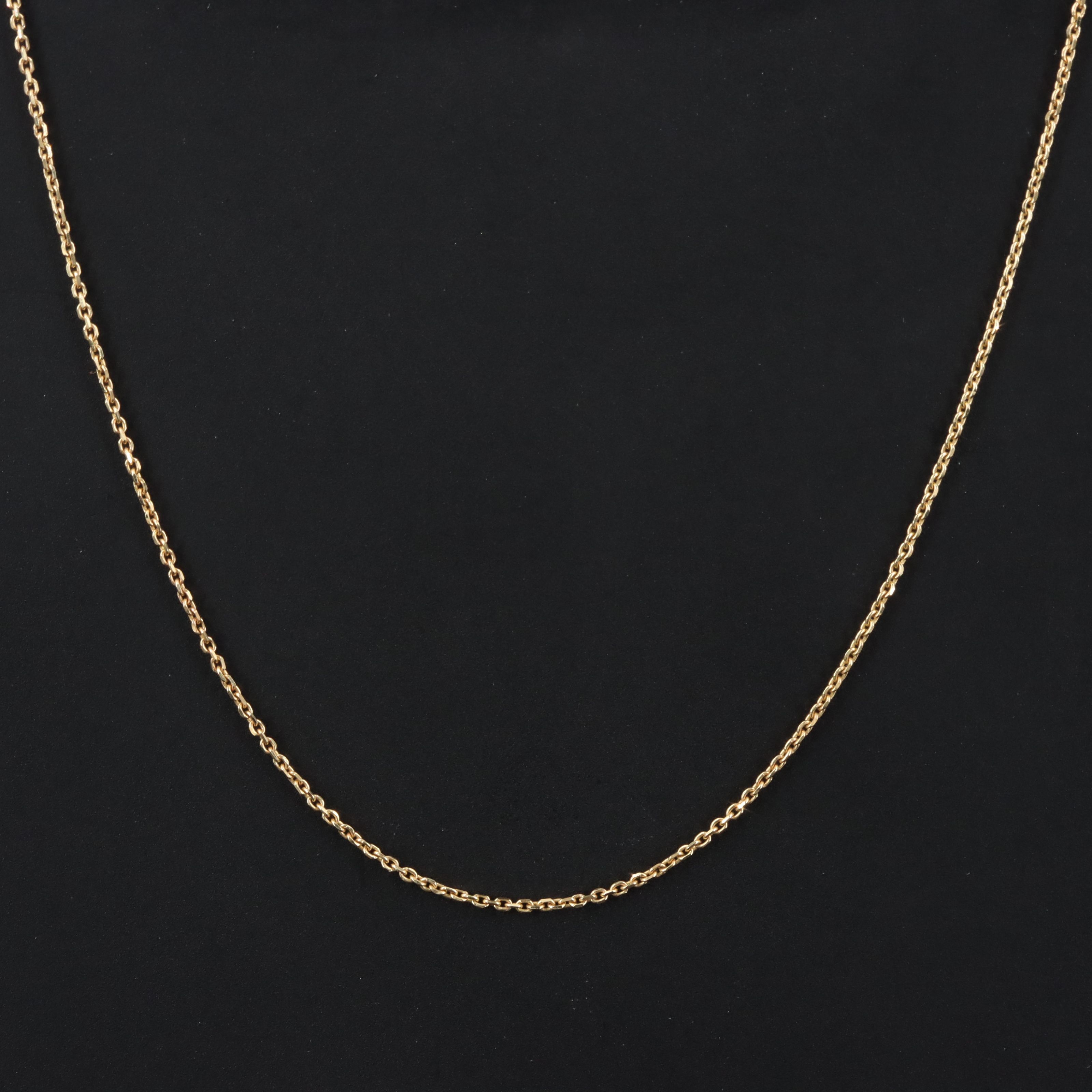 14K Cable Chain Necklace