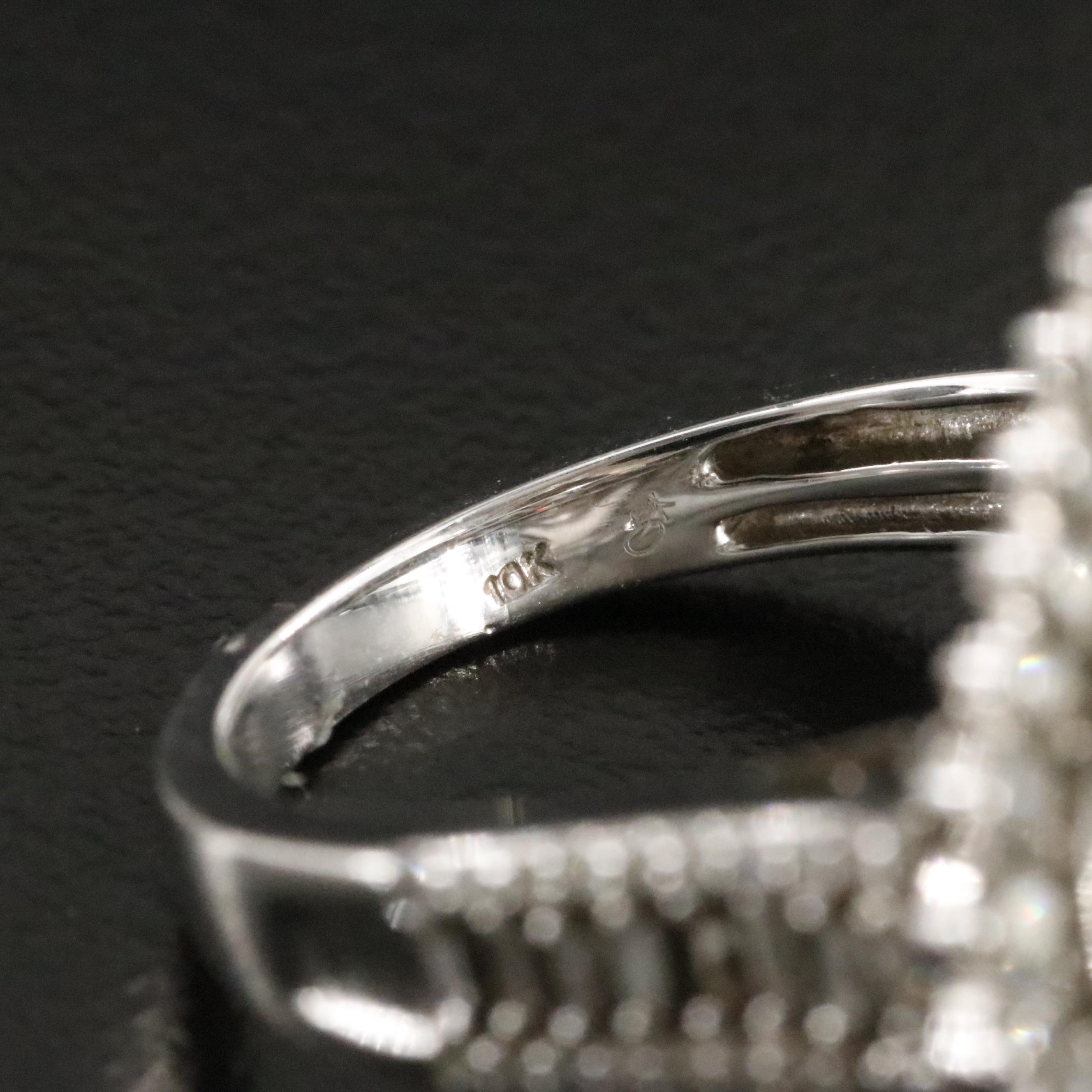 10K 1.08 CTW Diamond Ring