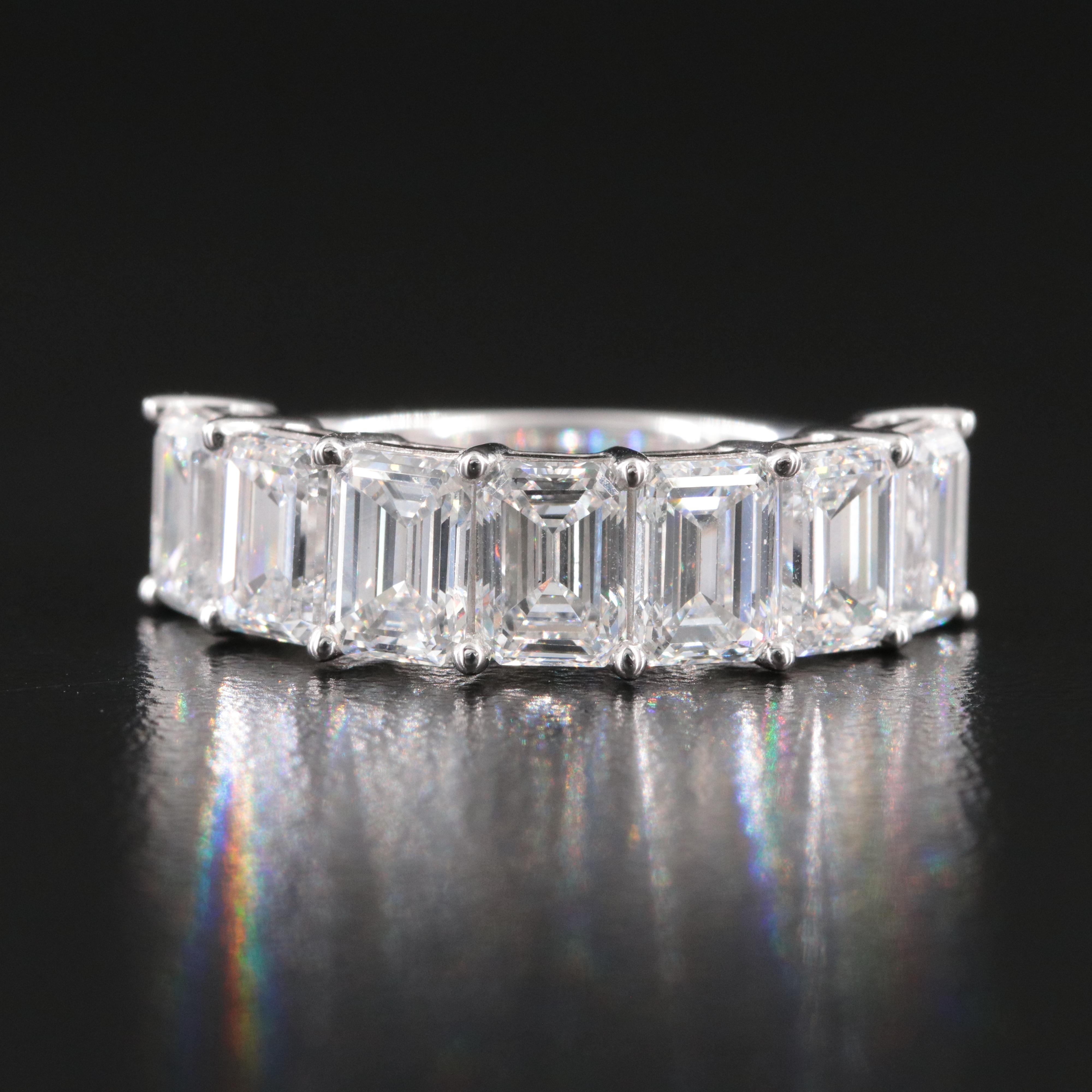 14K 3.50 CTW Lab Grown Diamond Ring
