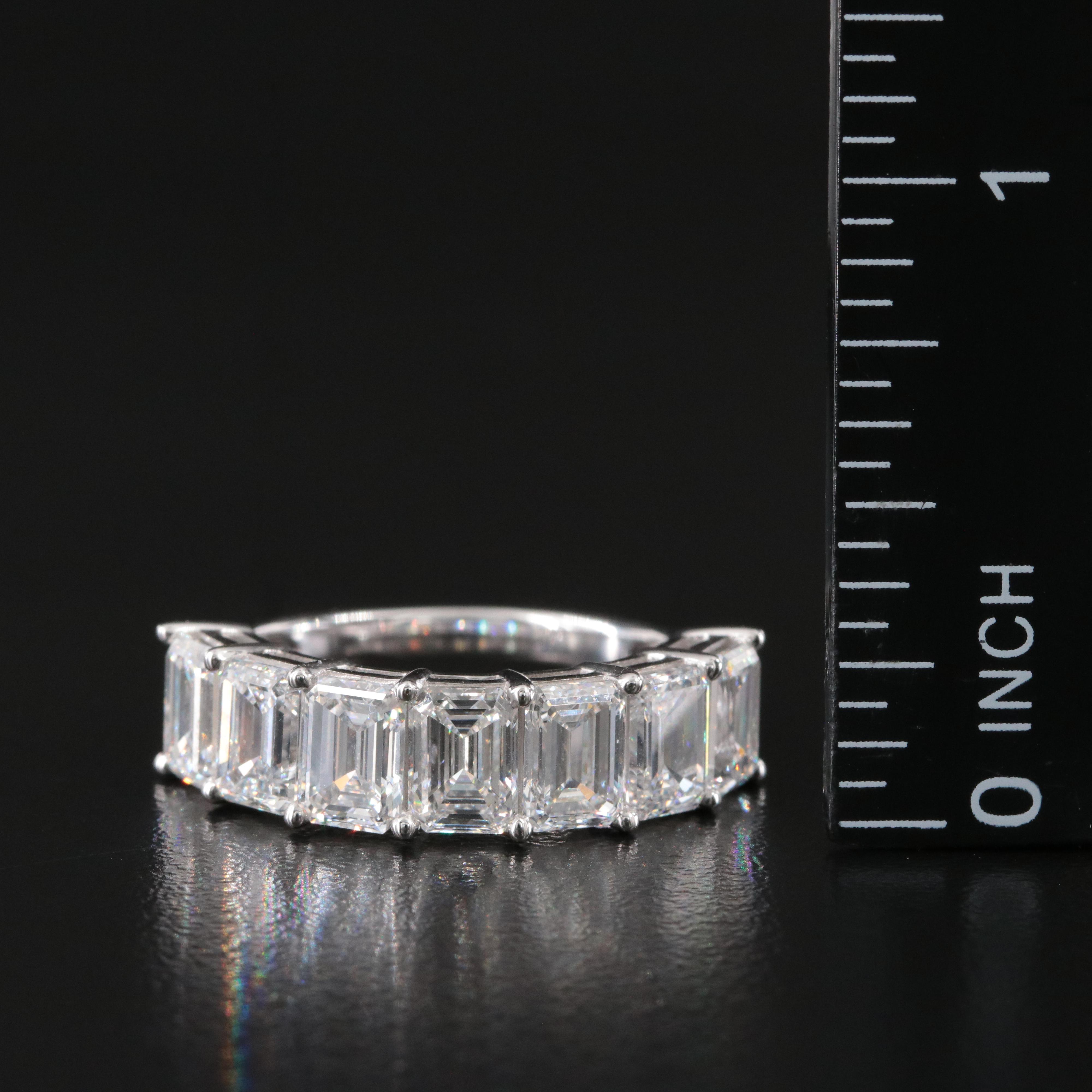 14K 3.50 CTW Lab Grown Diamond Ring