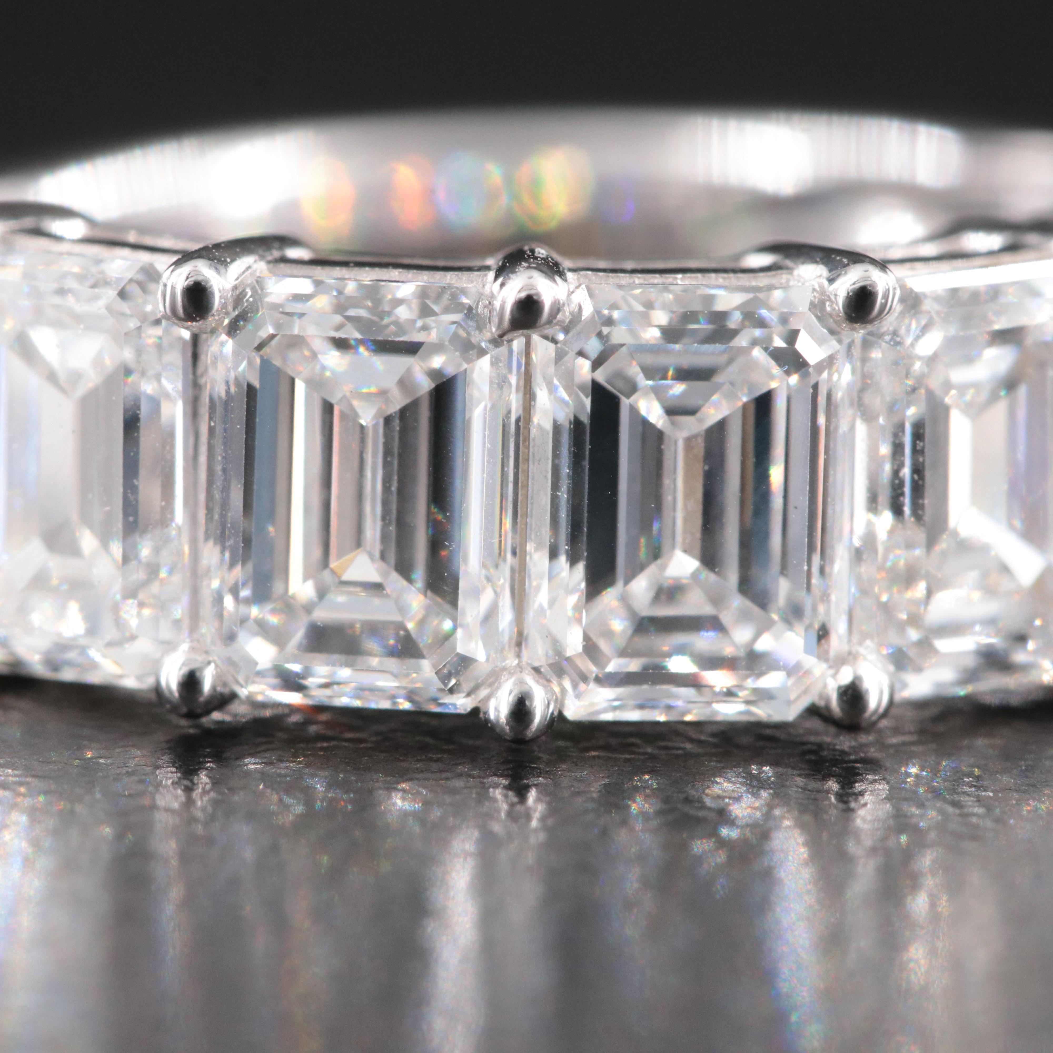 14K 3.50 CTW Lab Grown Diamond Ring