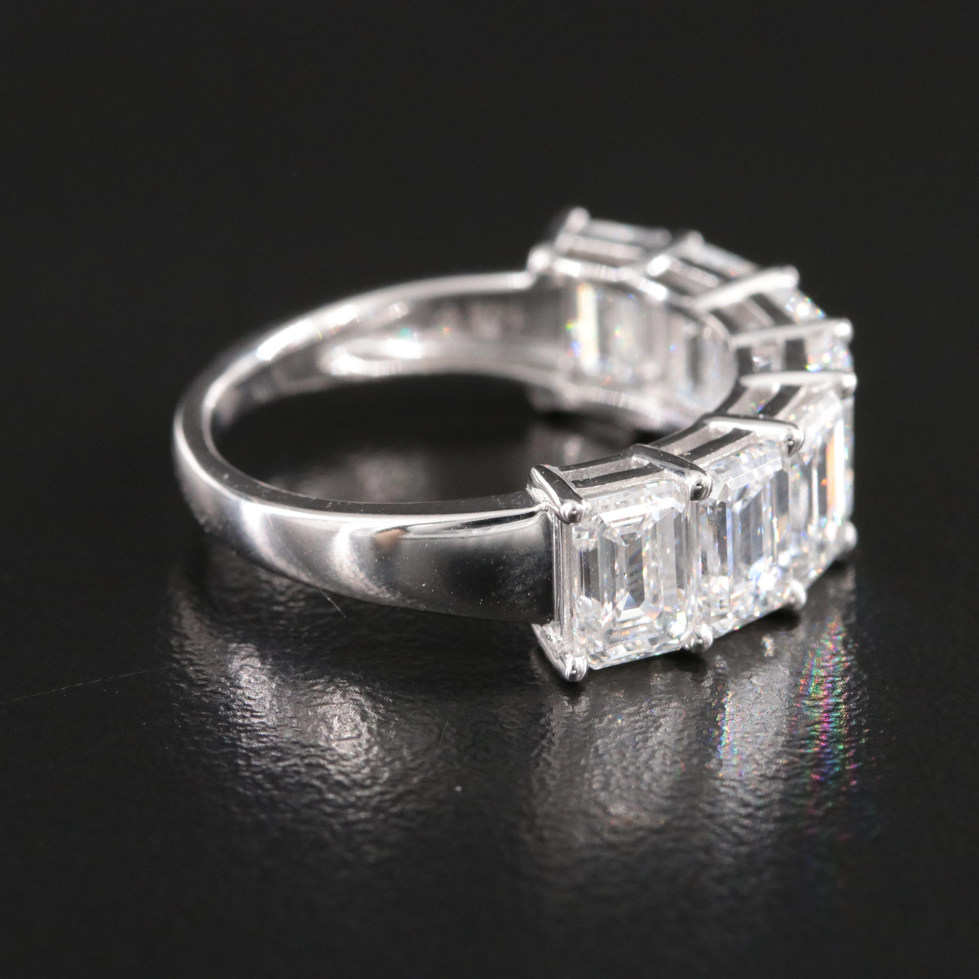 14K 3.50 CTW Lab Grown Diamond Ring