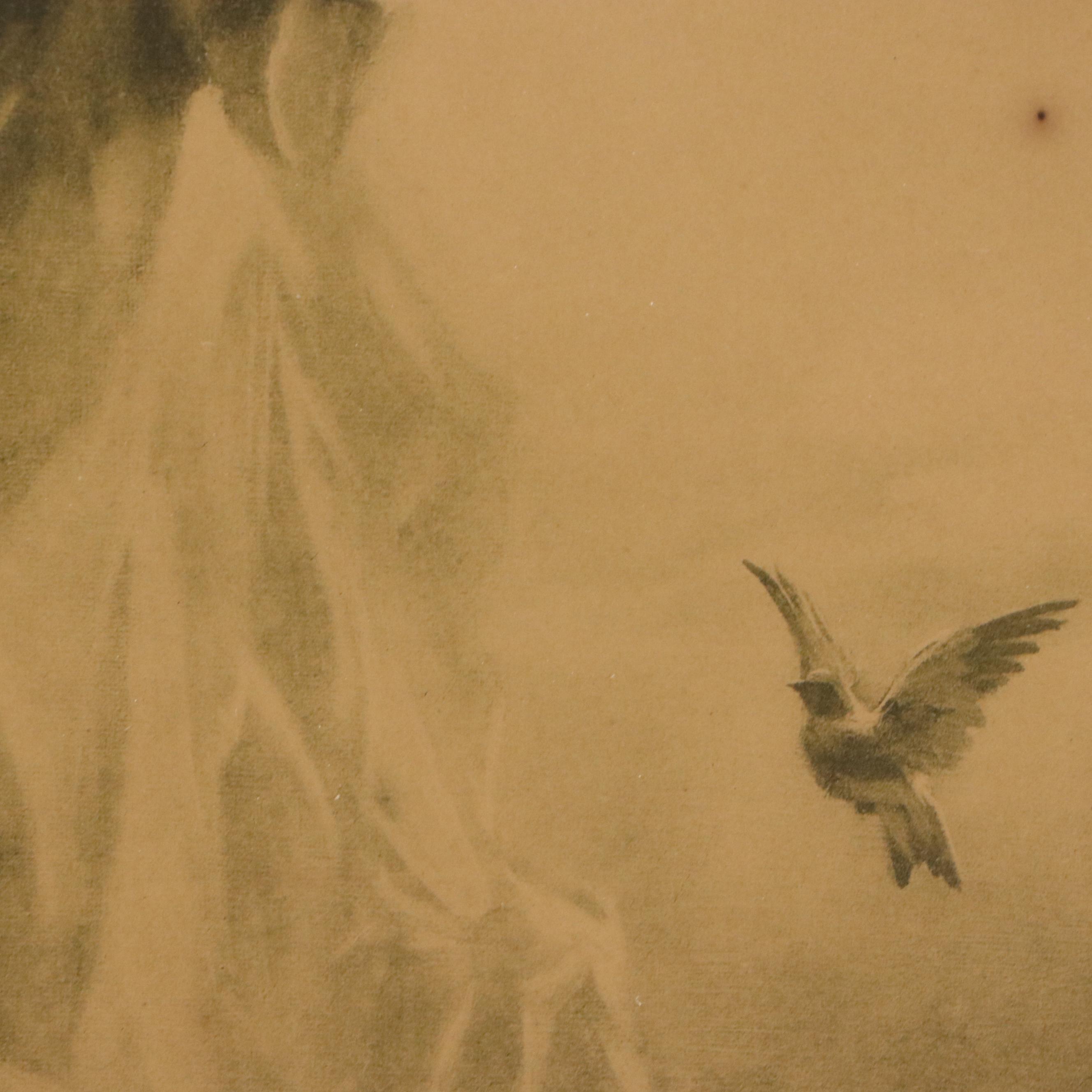 Photogravure After Hans Zatzka "Spring Fantasy," 20th Century