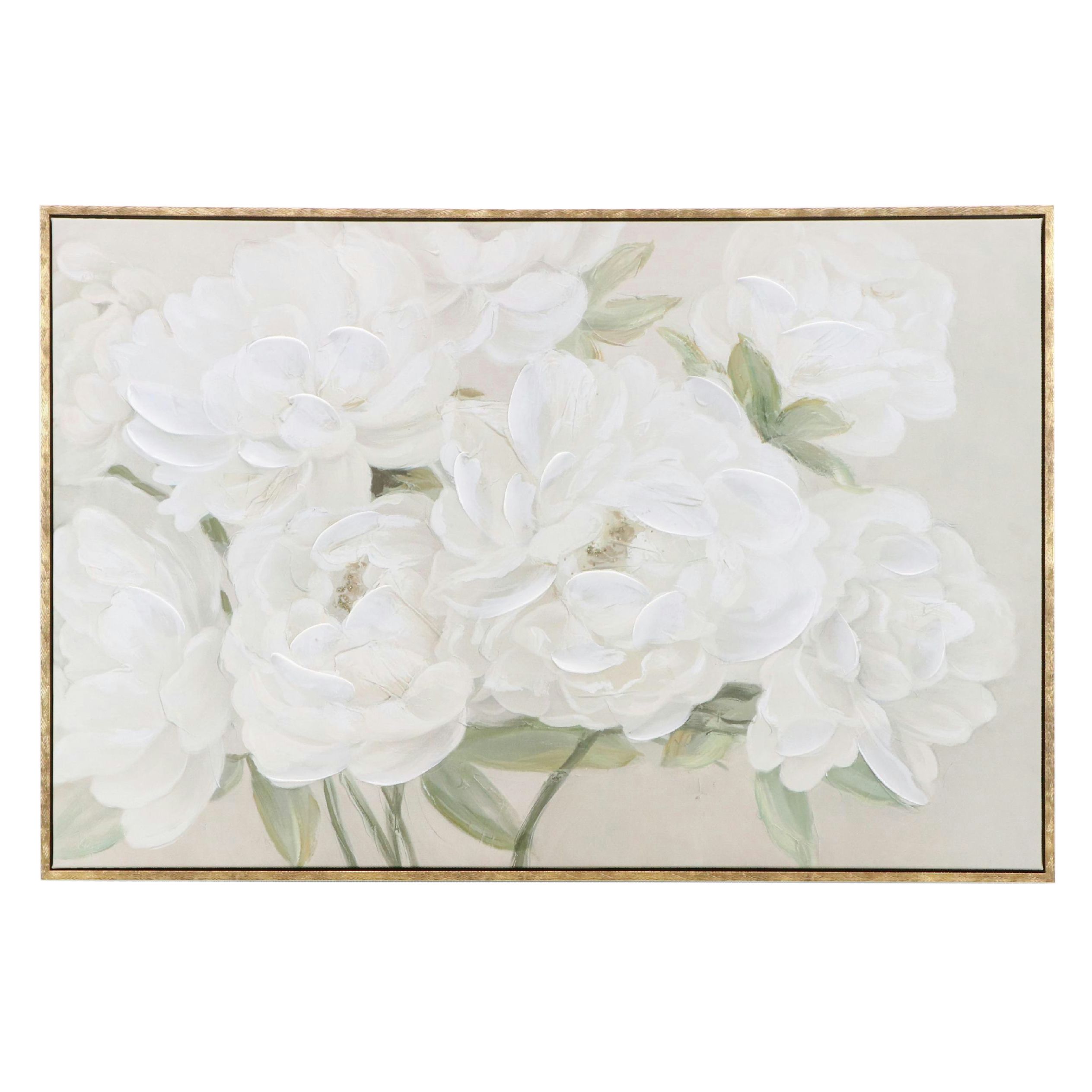 Zhejiang Wadou Creative Art Ltd. Embellished Floral Giclée, 21st Century