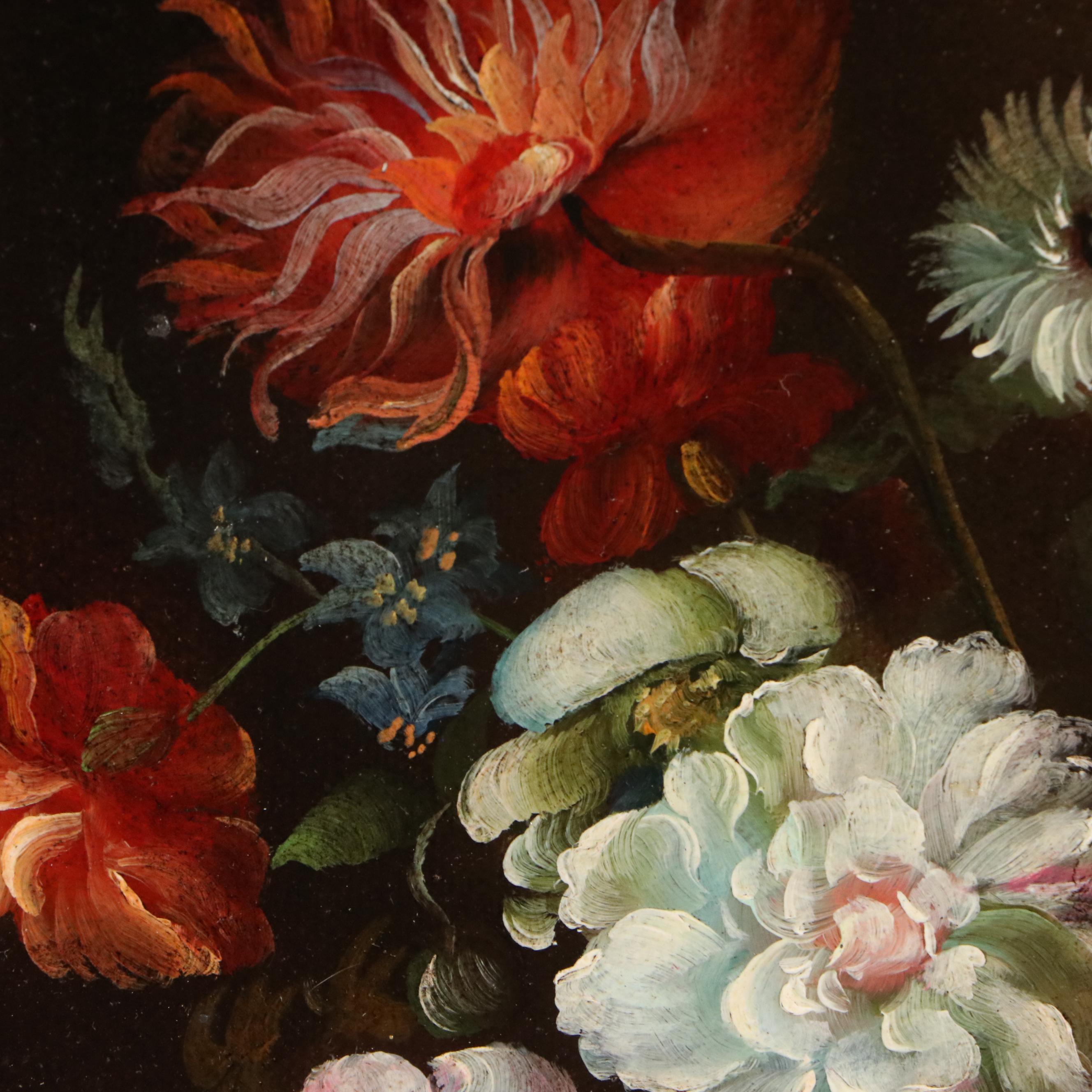 Anatole Dutch Style Floral Still Life Oil Painting