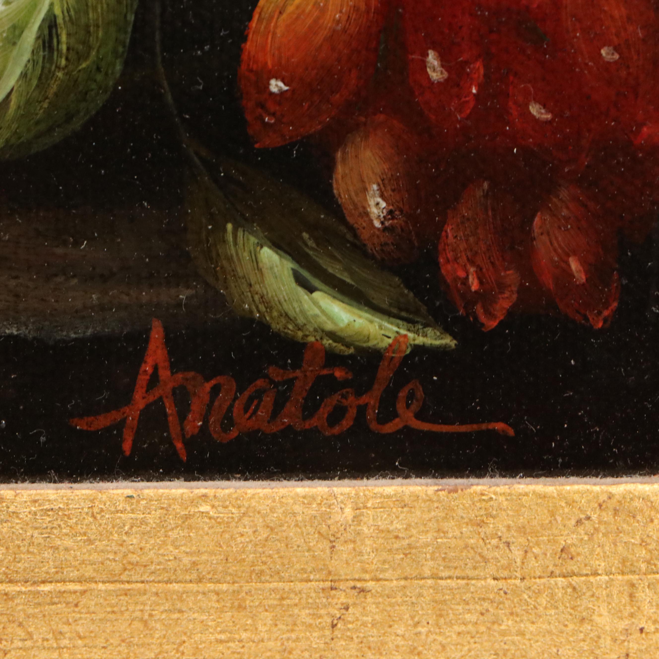 Anatole Dutch Style Floral Still Life Oil Painting