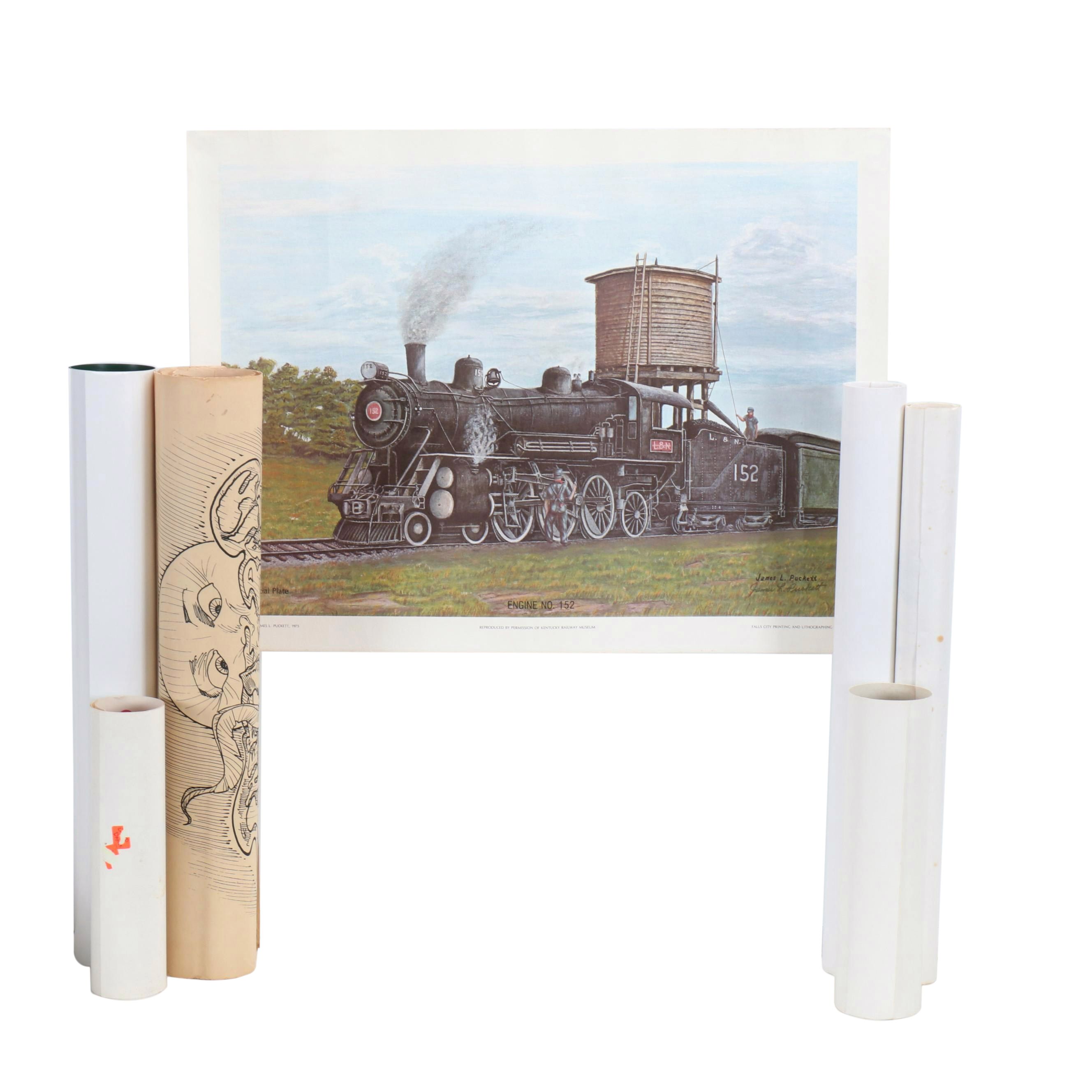 Henri Rosseau, James L. Puckett Art Prints with Keeneland and Other Art Posters