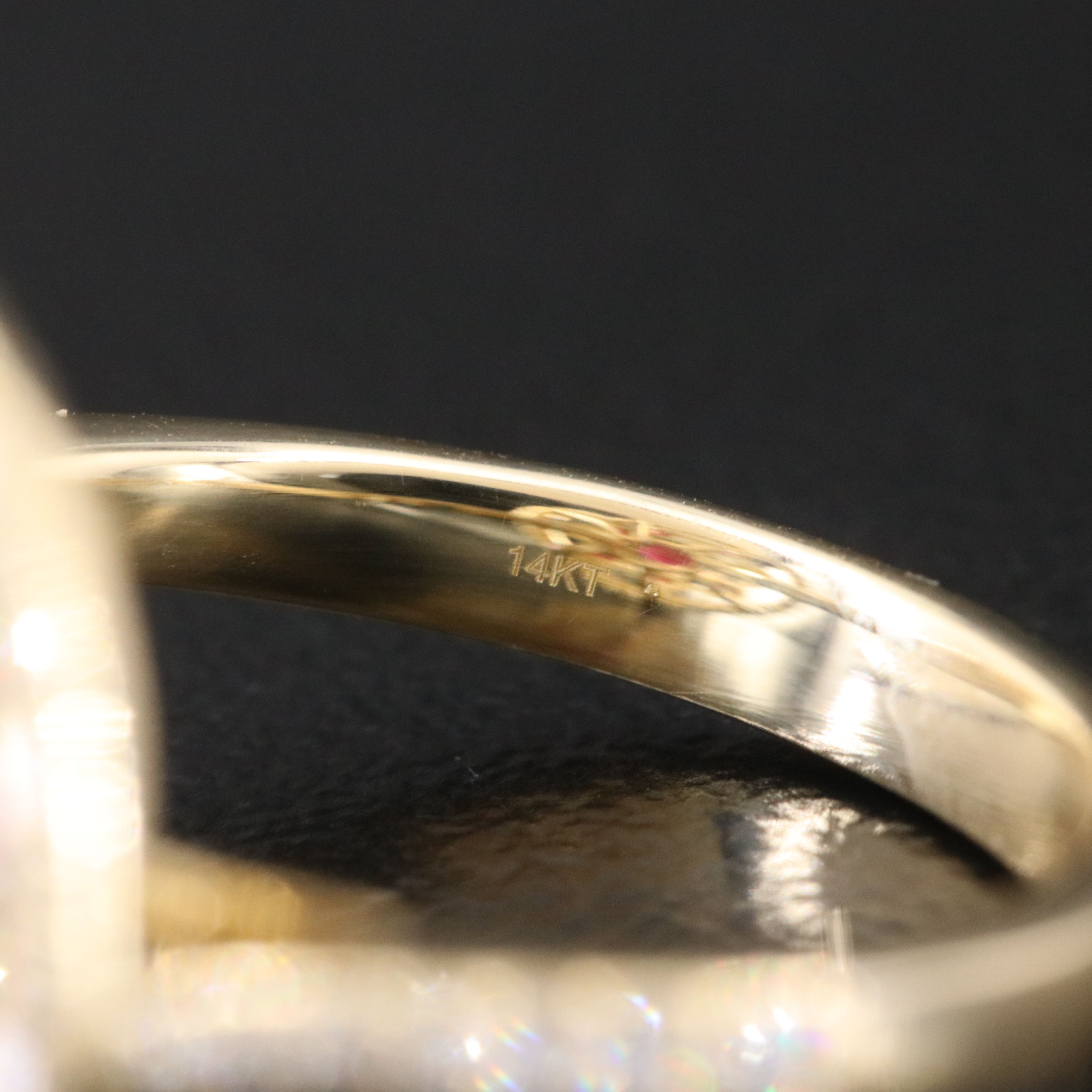 14K Ruby and Diamond Ring