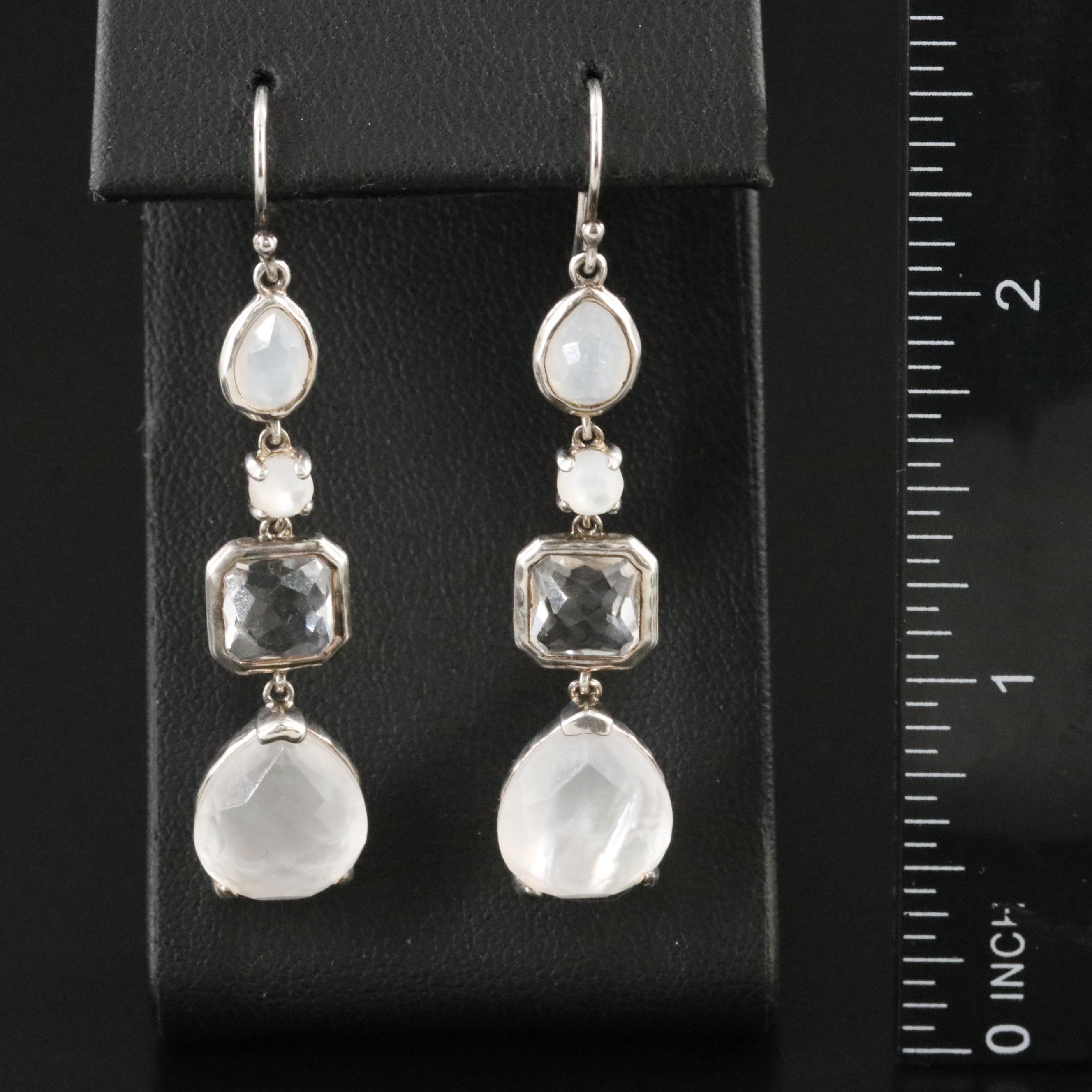 Ippolita Rock Candy Sterling White Gemstone Drop Earrings