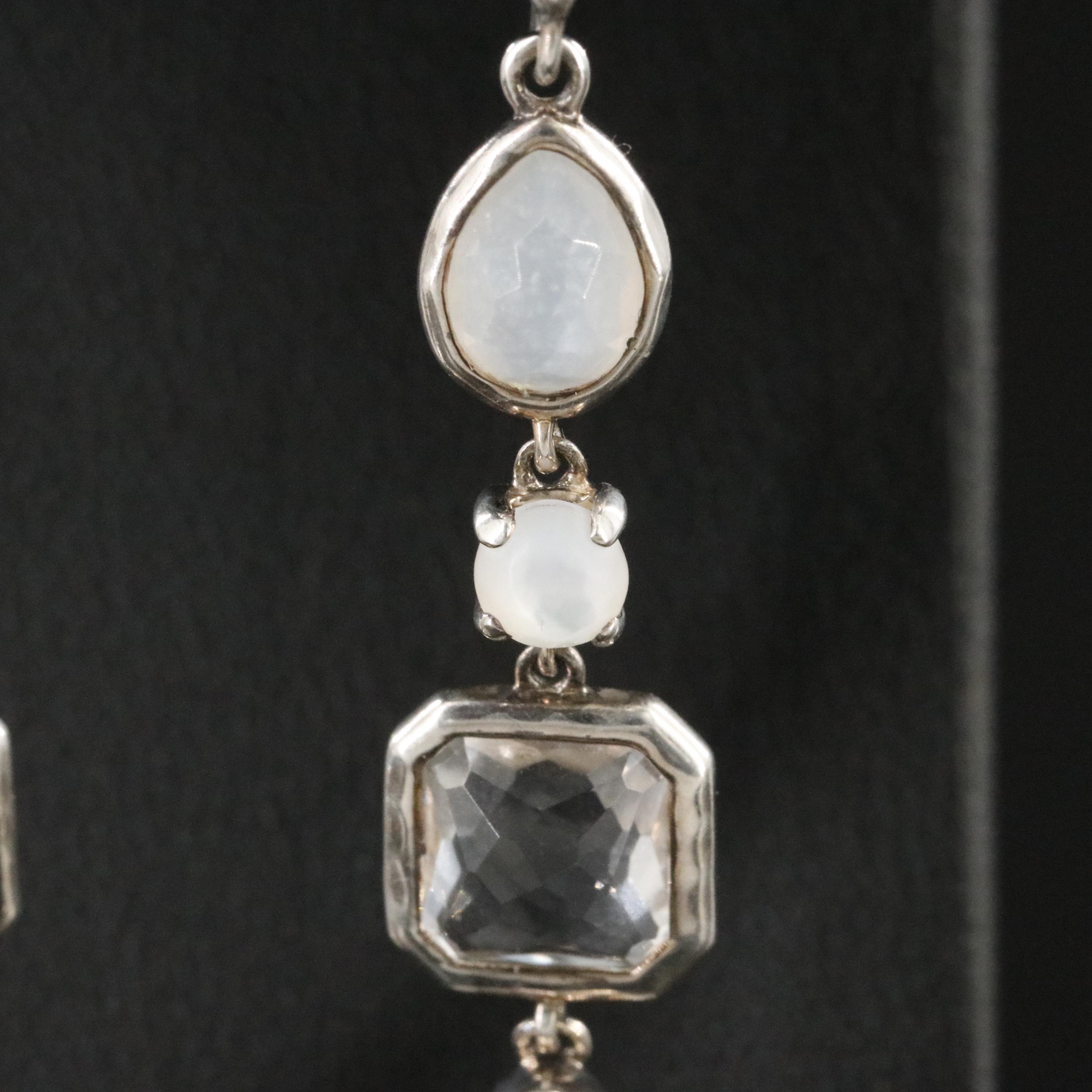 Ippolita Rock Candy Sterling White Gemstone Drop Earrings