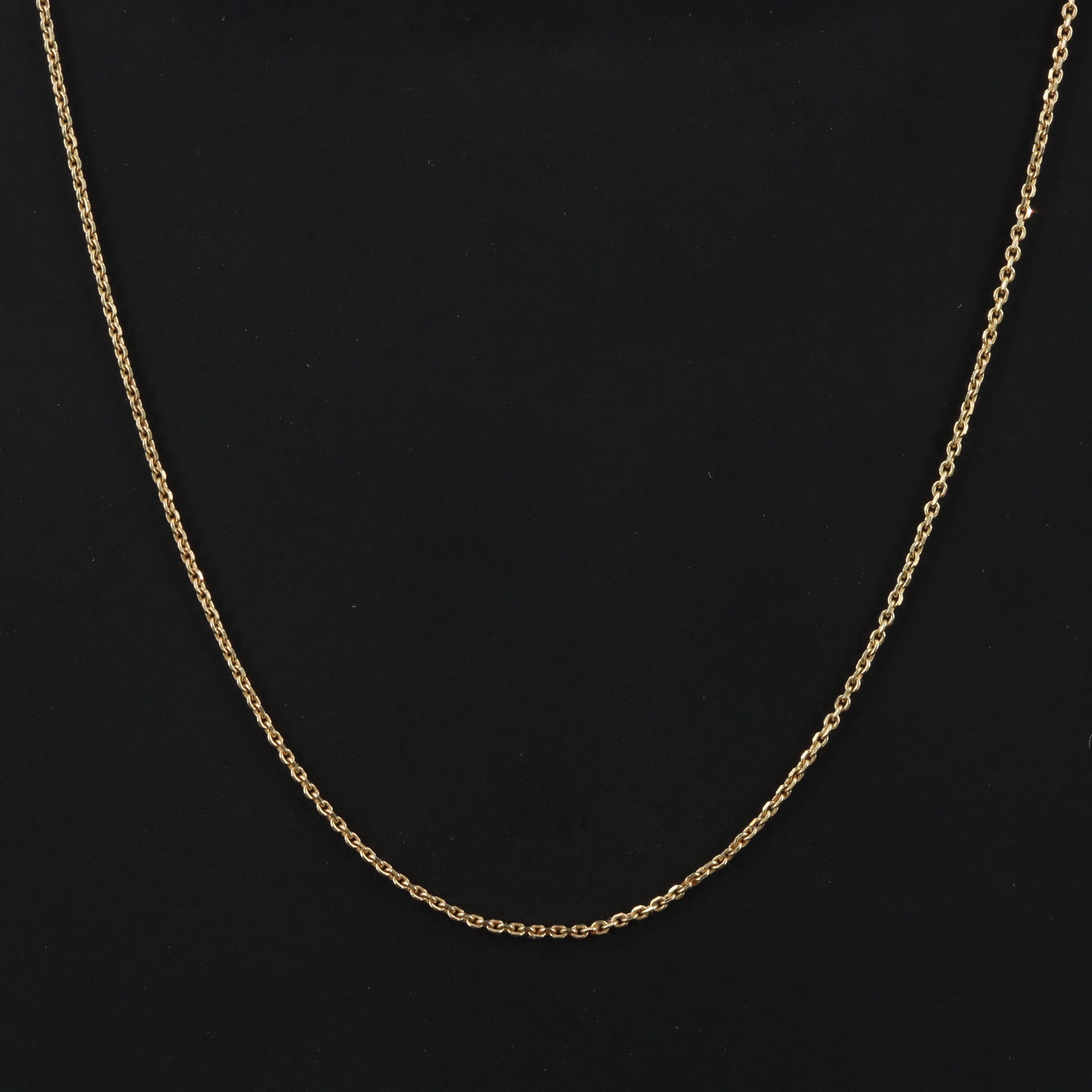 14K Box Chain Necklace