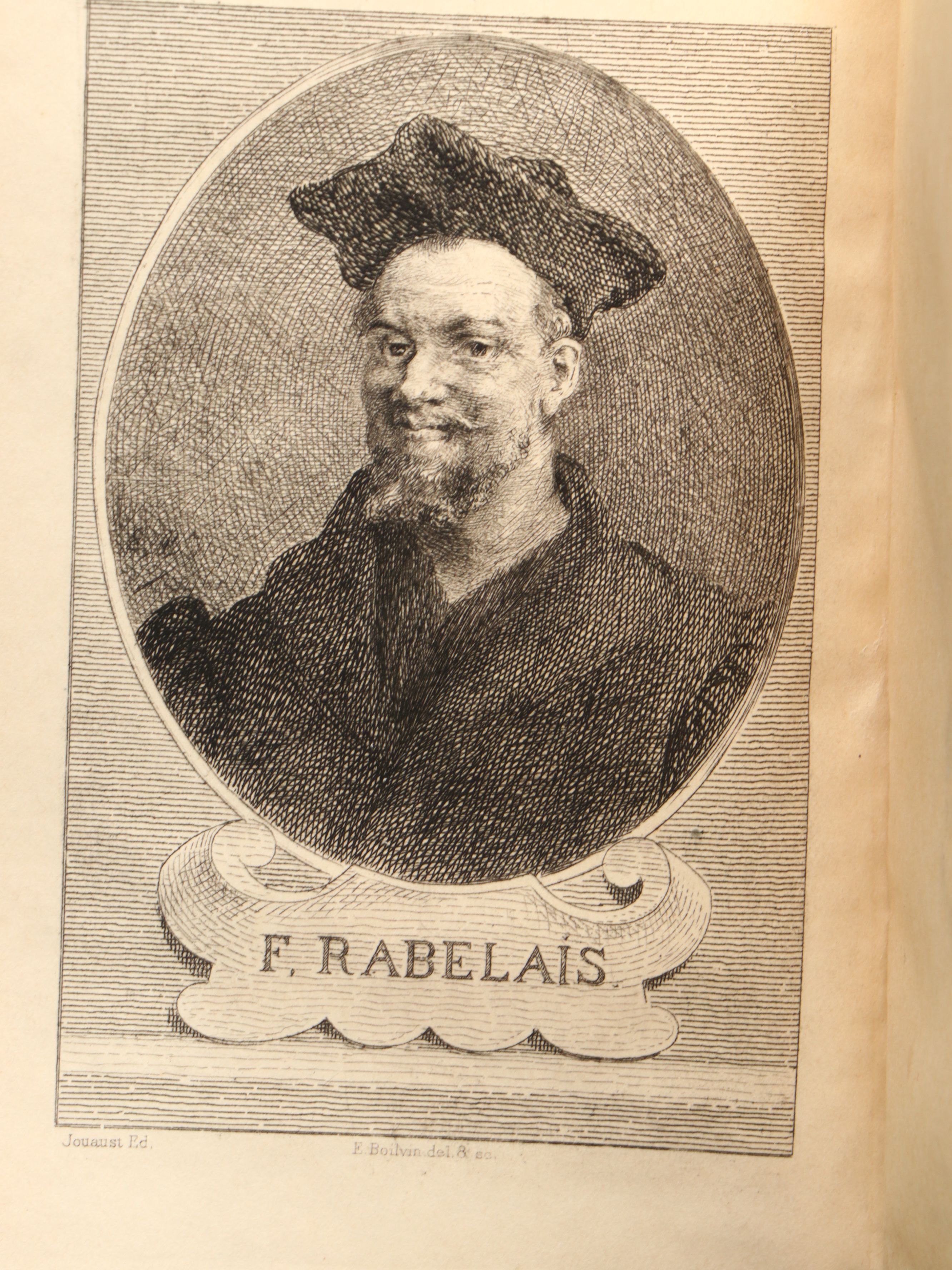 "Les cinq livres de F. Rabelais" Partial Set, Early 20th Century