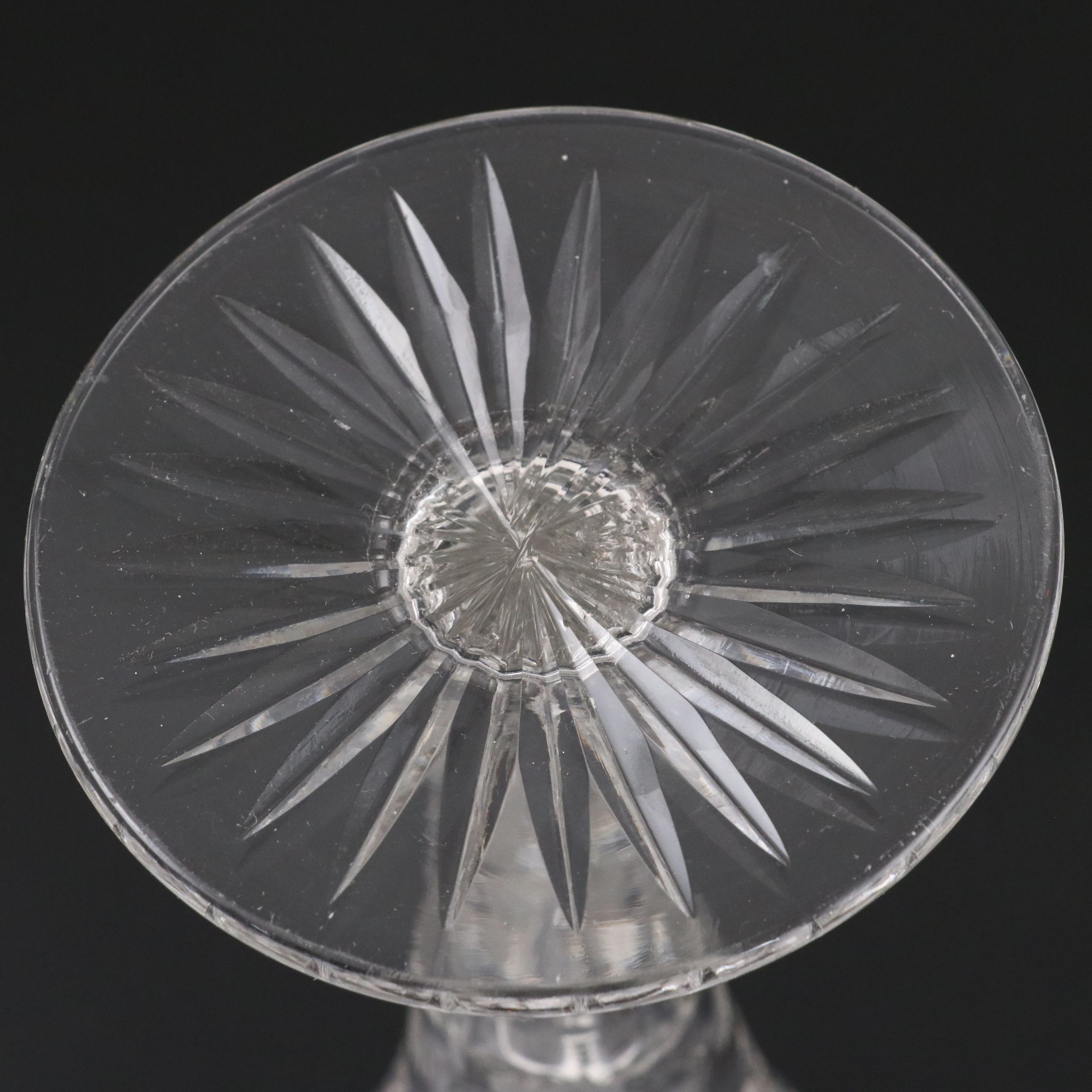 Waterford Crystal Bowl and Shaker with Other Etched Crystal Vase