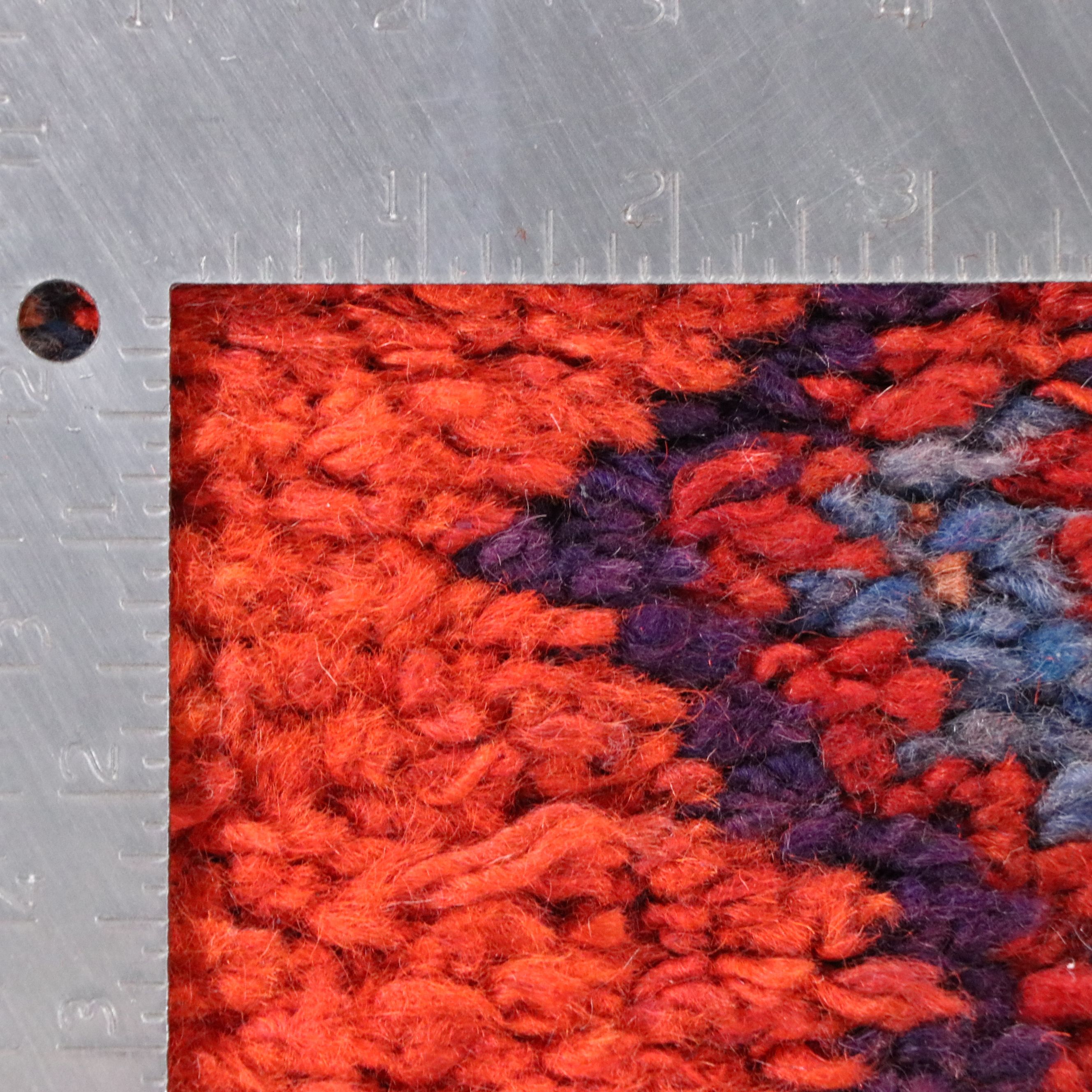 3'10 x 12'7 Hand-Knotted Turkish Village Long Rug