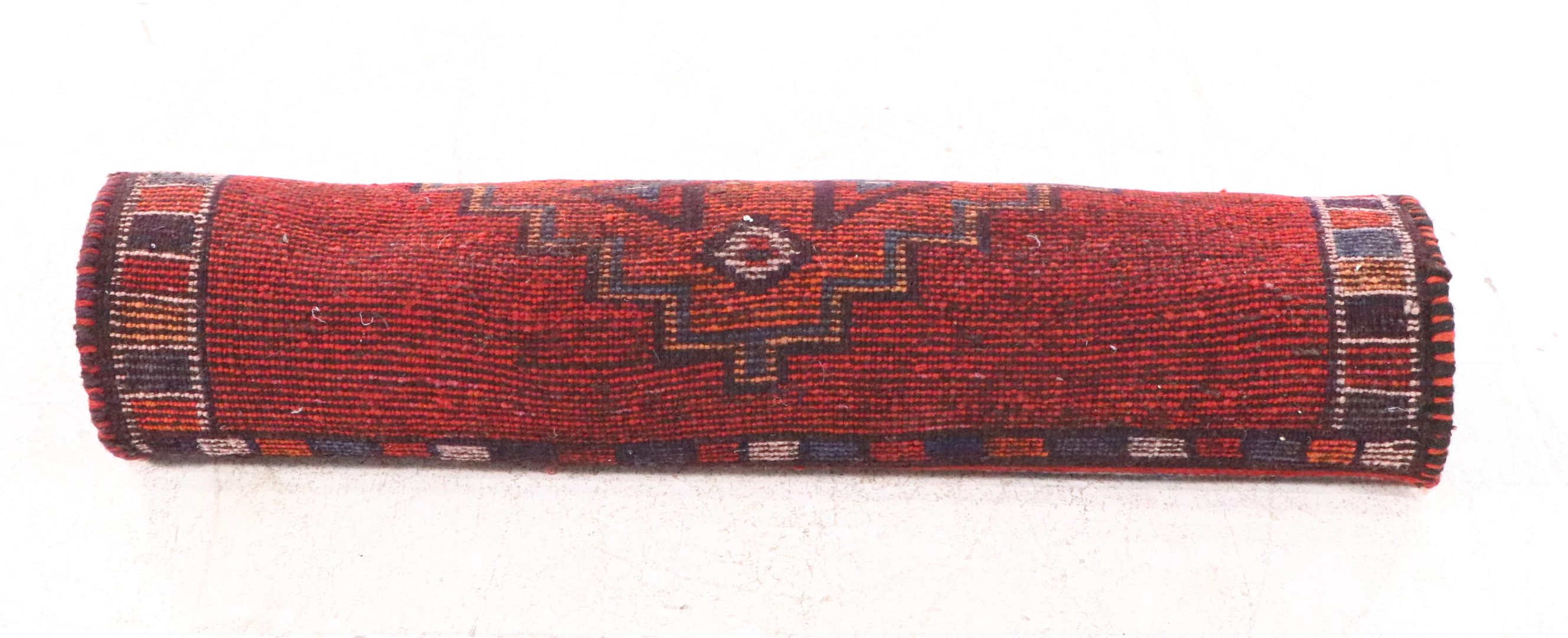 3'10 x 12'7 Hand-Knotted Turkish Village Long Rug