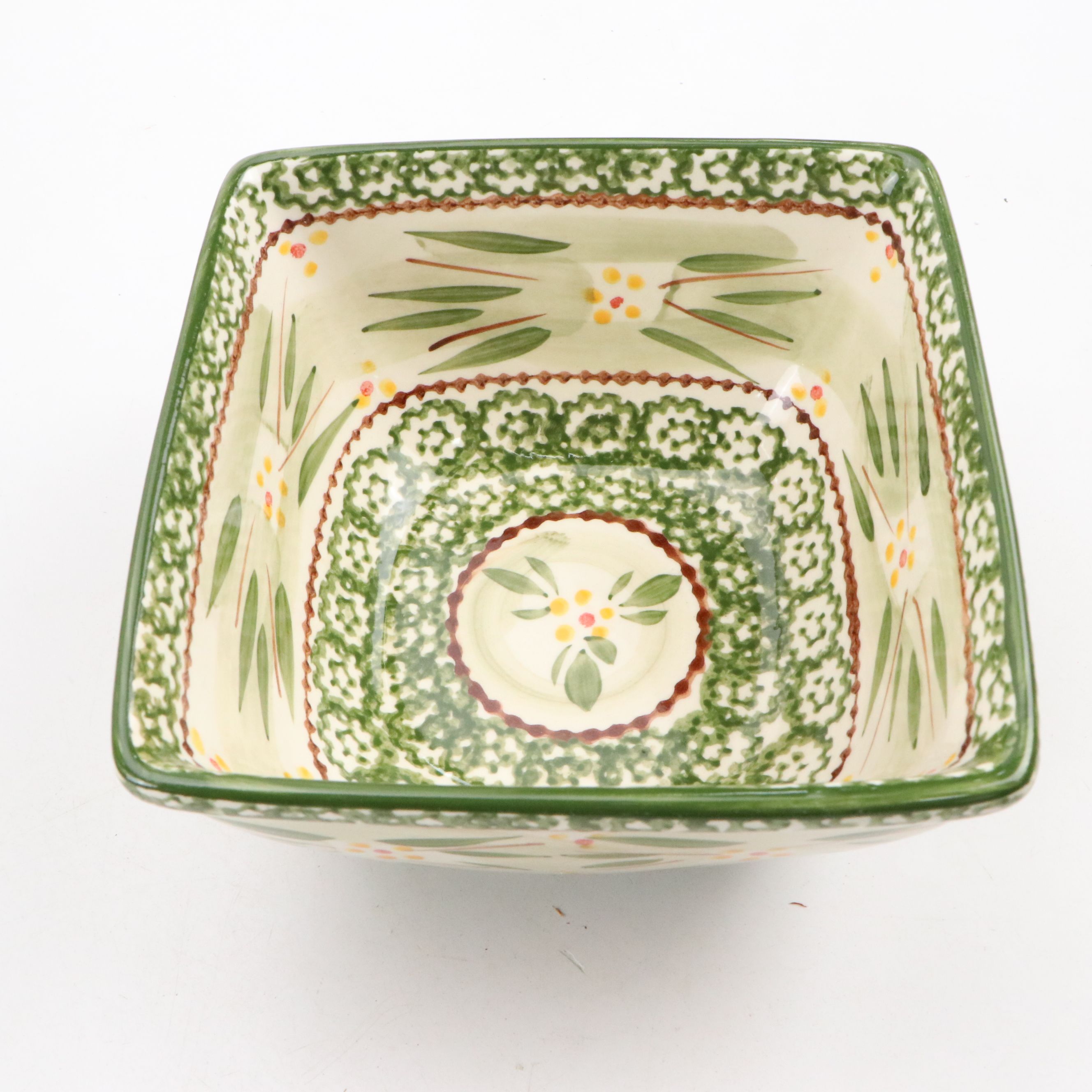 Temp-tations "Old World" and "Floral Embroidery" Ceramic Serveware