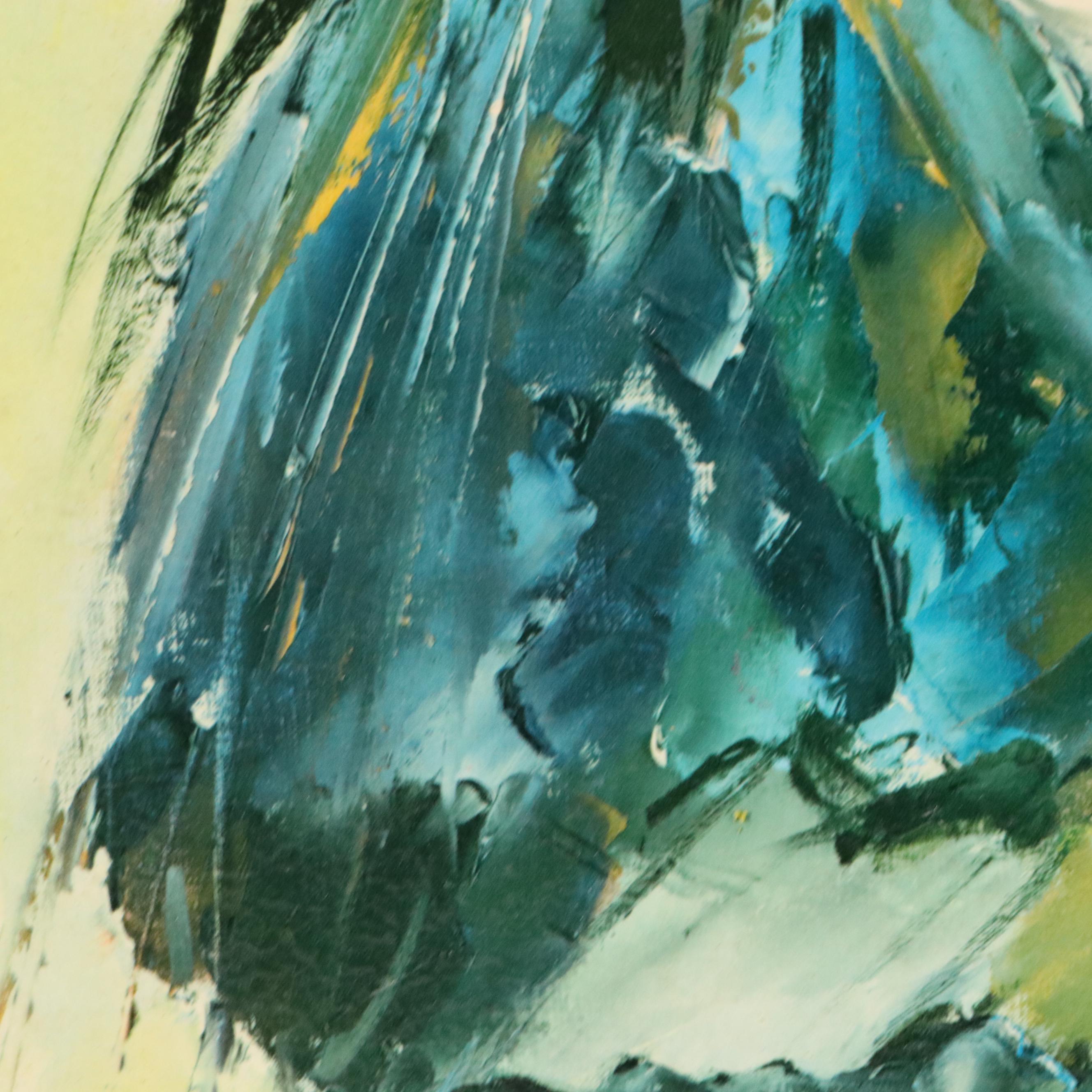 Ted DeGrazia Oil on Board of Young Girl