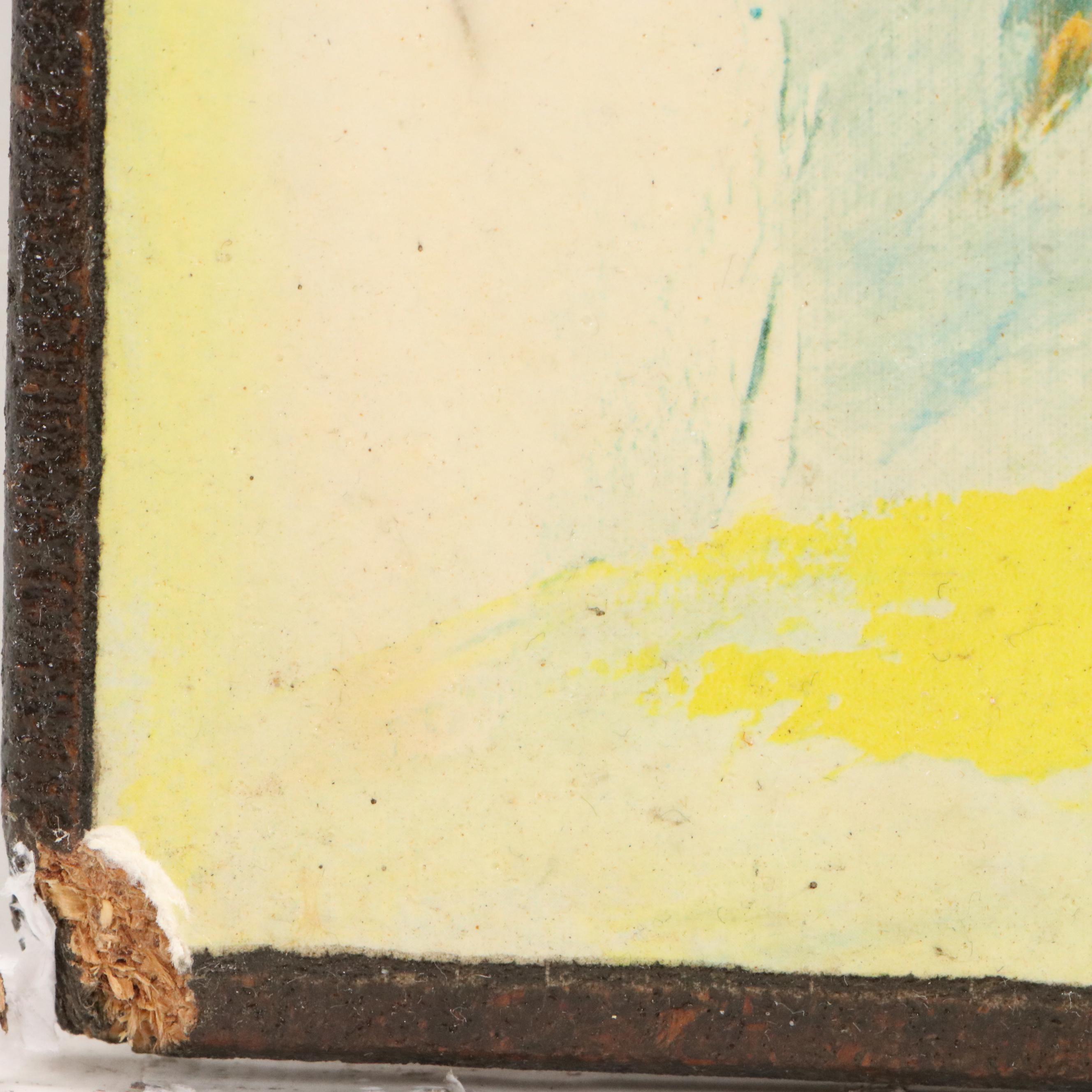 Ted DeGrazia Oil on Board of Young Girl