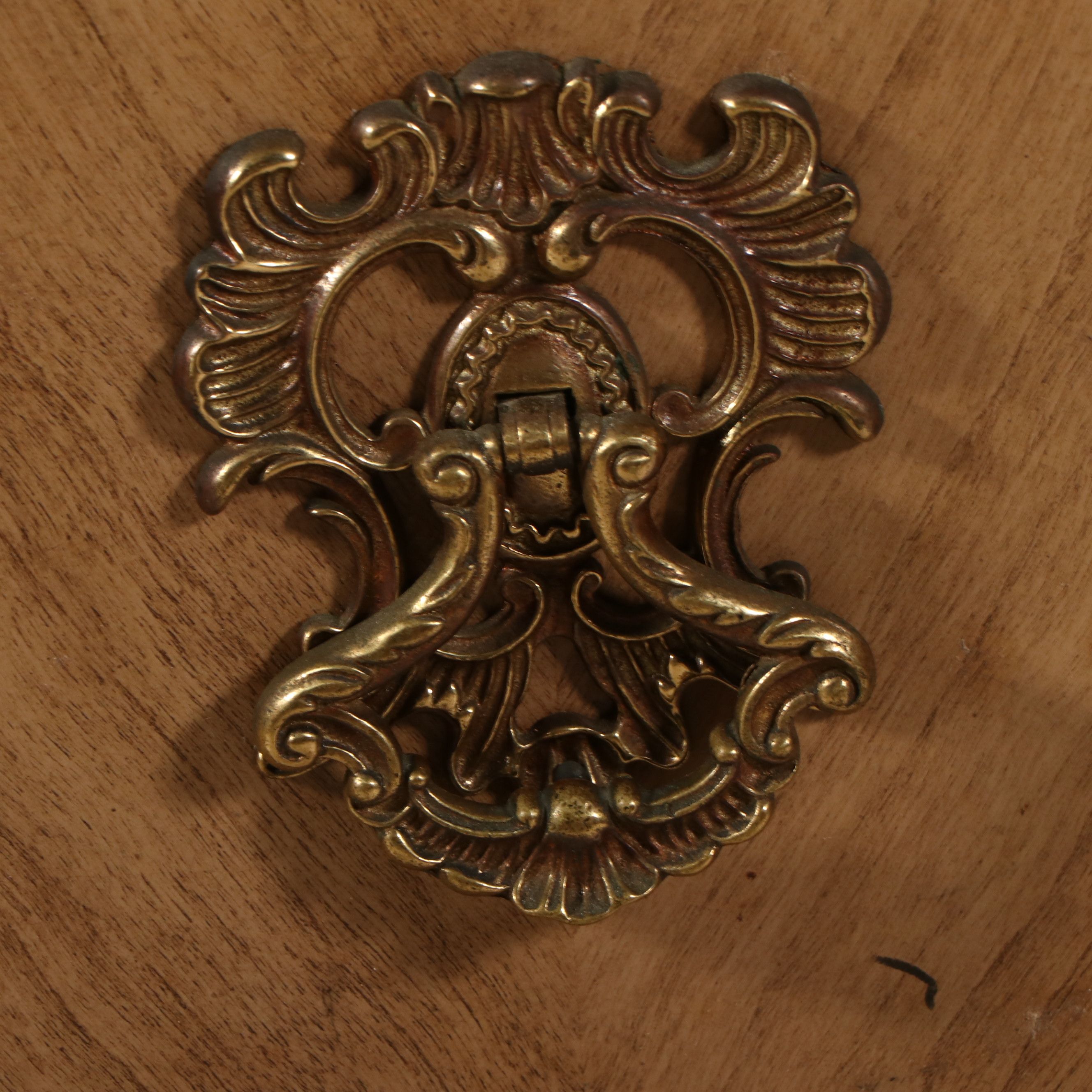 Union Furniture Baroque Style Bleached Walnut China Cabinet