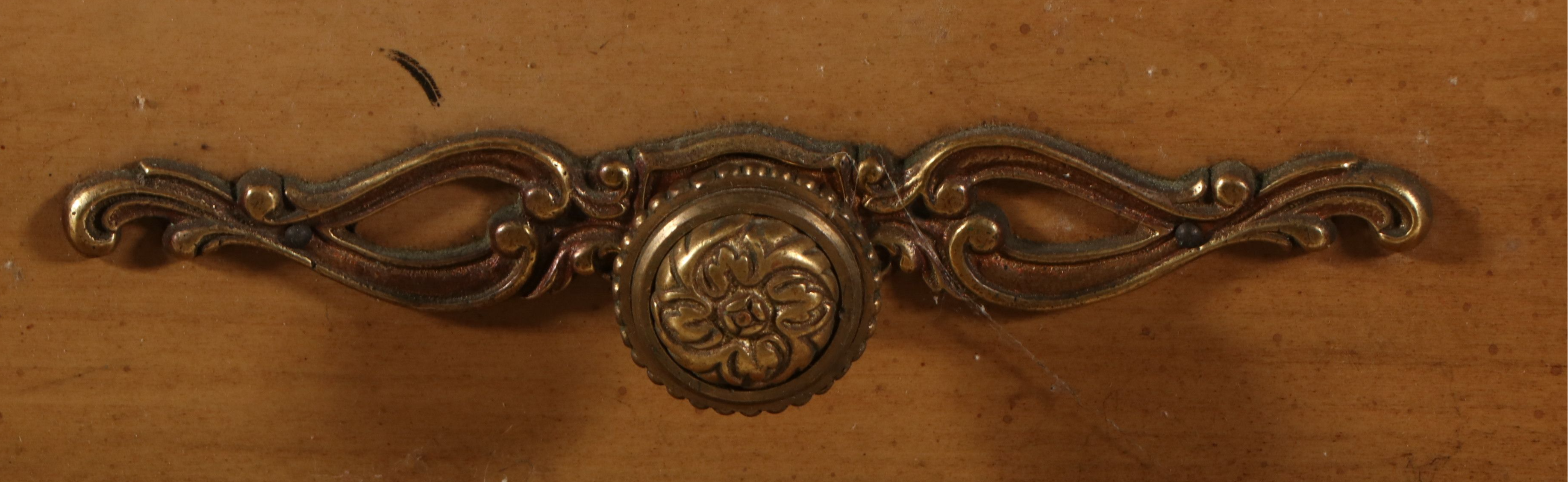 Union Furniture Baroque Style Bleached Walnut China Cabinet