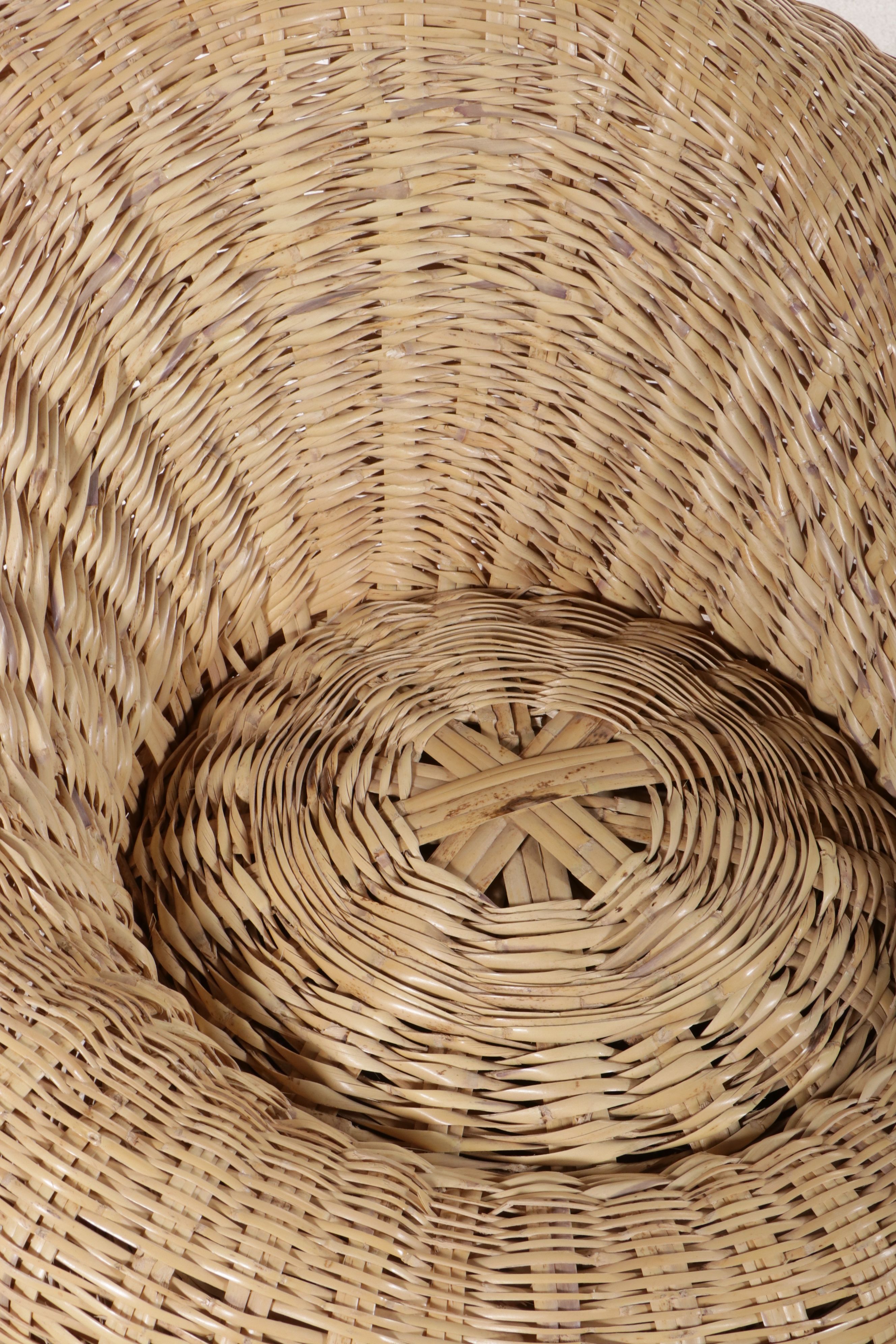 Pair of Contemporary Modern Wicker Lounge Chairs